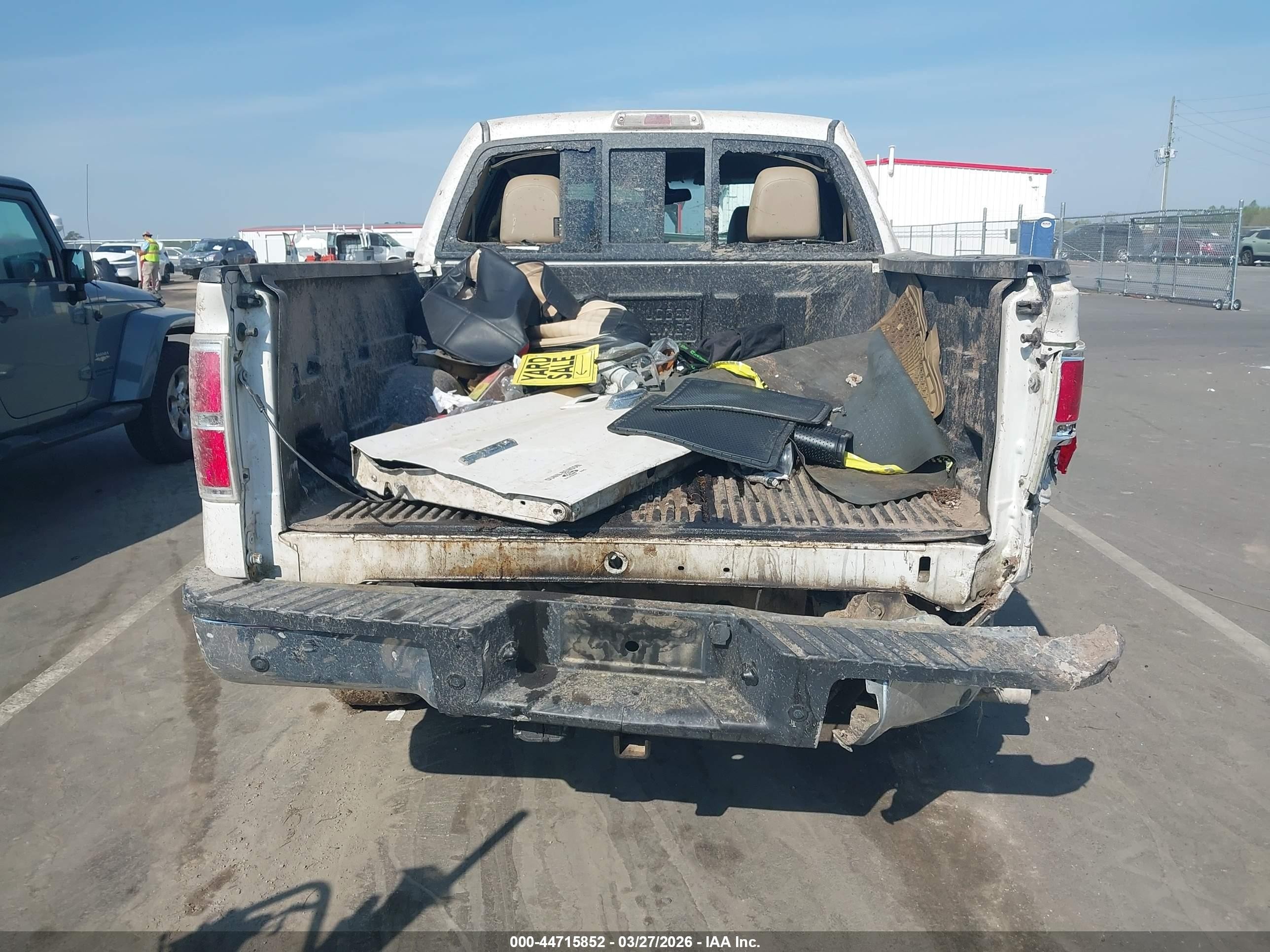 2010 Ford F-150 Fx4/harley-davidson/king Ranch/lariat/platinum/xl/xlt White vin: 1FTFW1EV8AFA43339