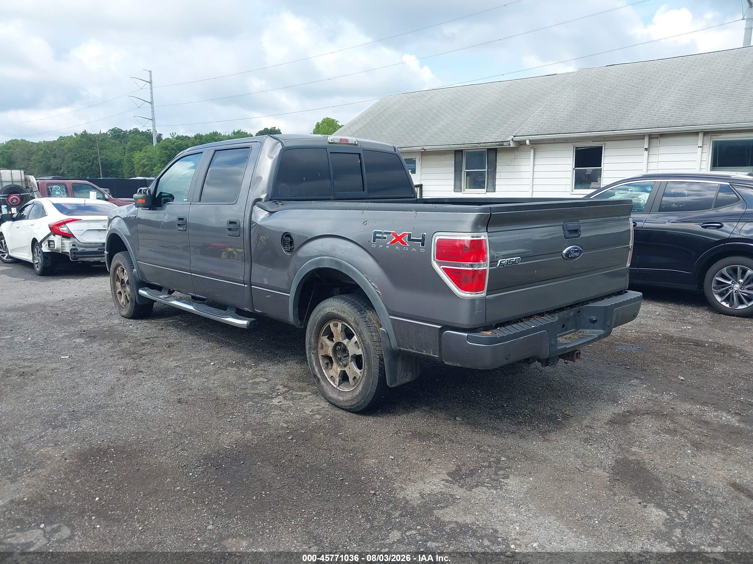 2010 Ford F-150 Fx4/harley-davidson/king Ranch/lariat/platinum/xl/xlt Gray vin: 1FTFW1EV8AFA44930