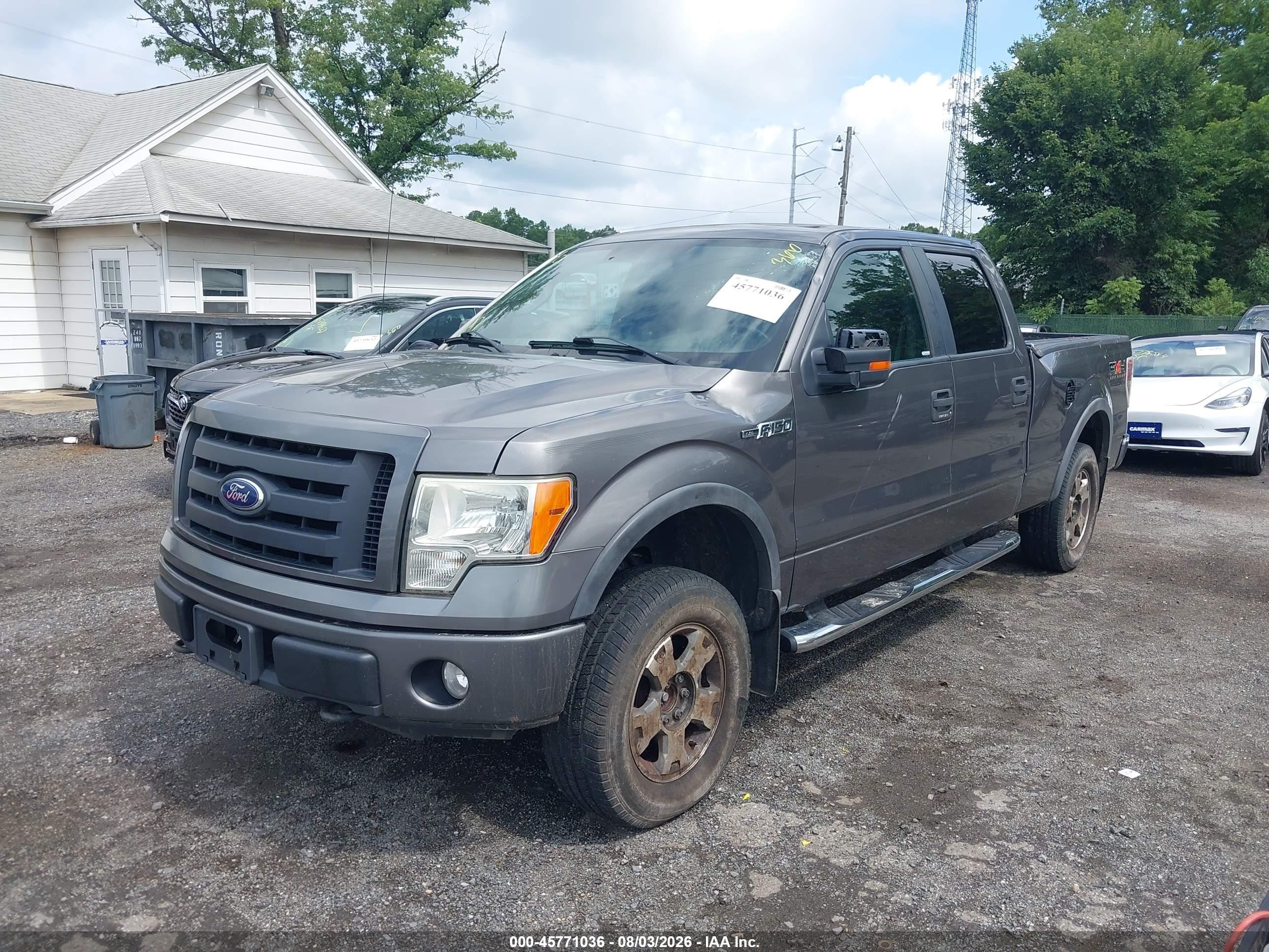 2010 Ford F-150 Fx4/harley-davidson/king Ranch/lariat/platinum/xl/xlt Gray vin: 1FTFW1EV8AFA44930