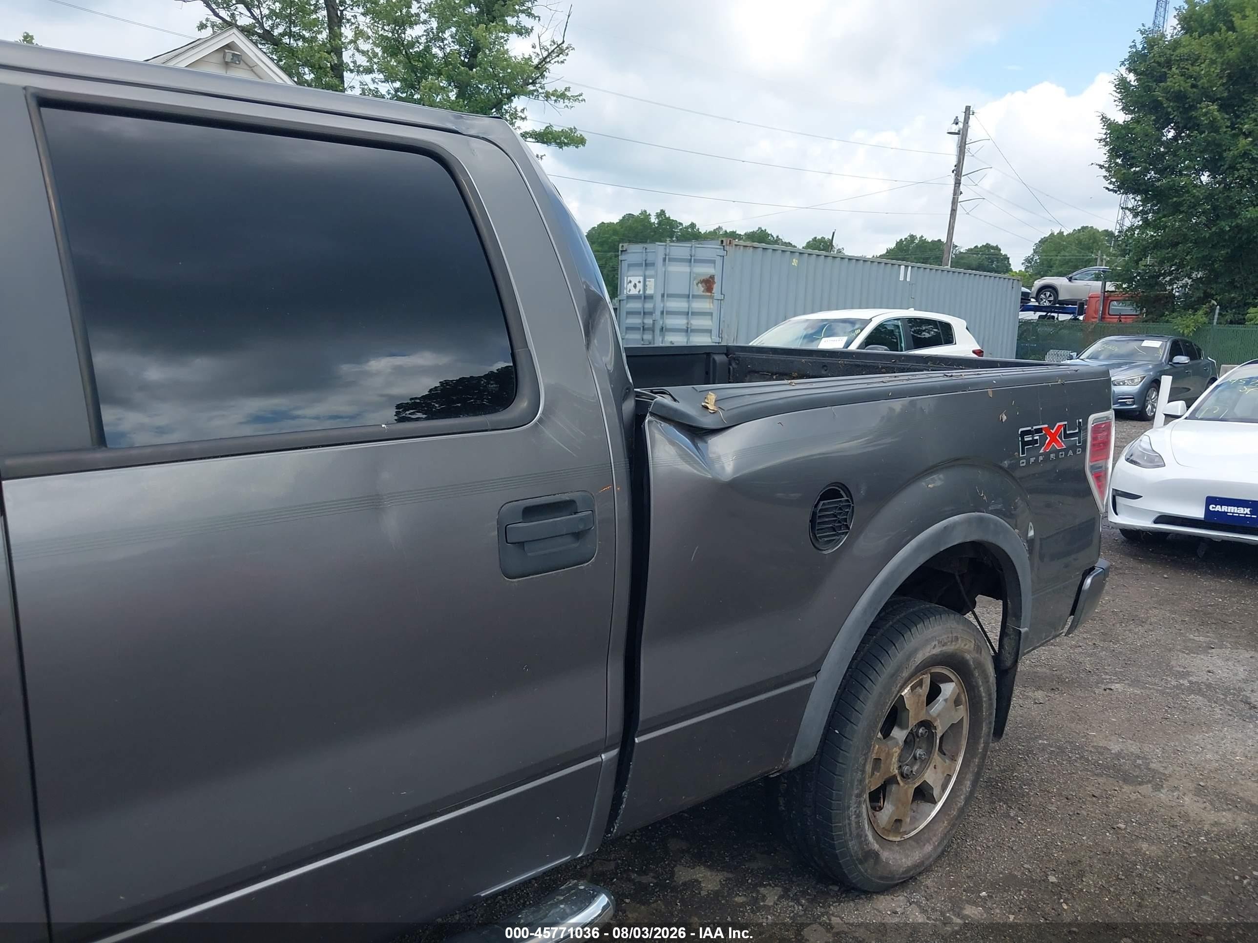2010 Ford F-150 Fx4/harley-davidson/king Ranch/lariat/platinum/xl/xlt Gray vin: 1FTFW1EV8AFA44930