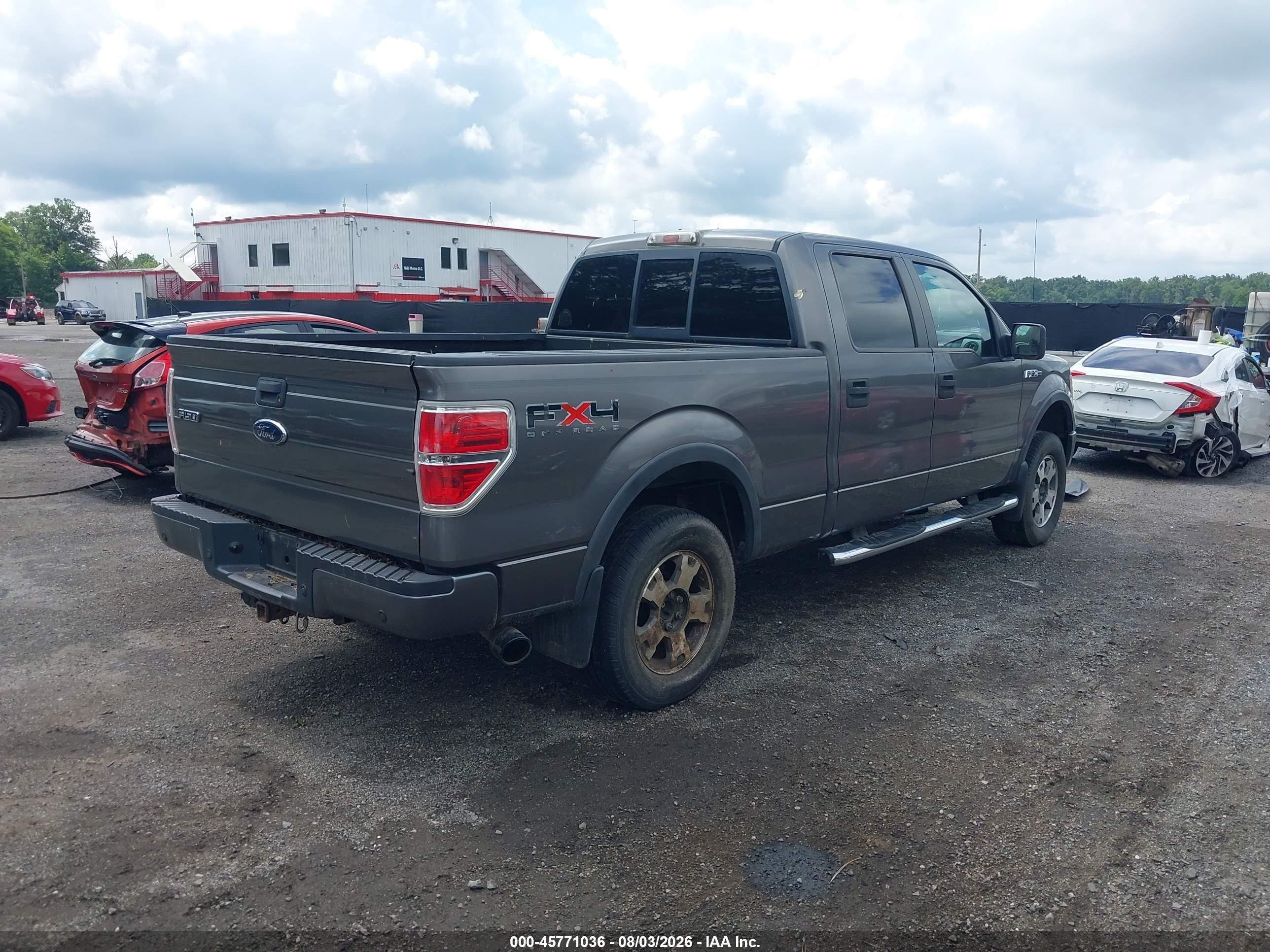 2010 Ford F-150 Fx4/harley-davidson/king Ranch/lariat/platinum/xl/xlt Gray vin: 1FTFW1EV8AFA44930