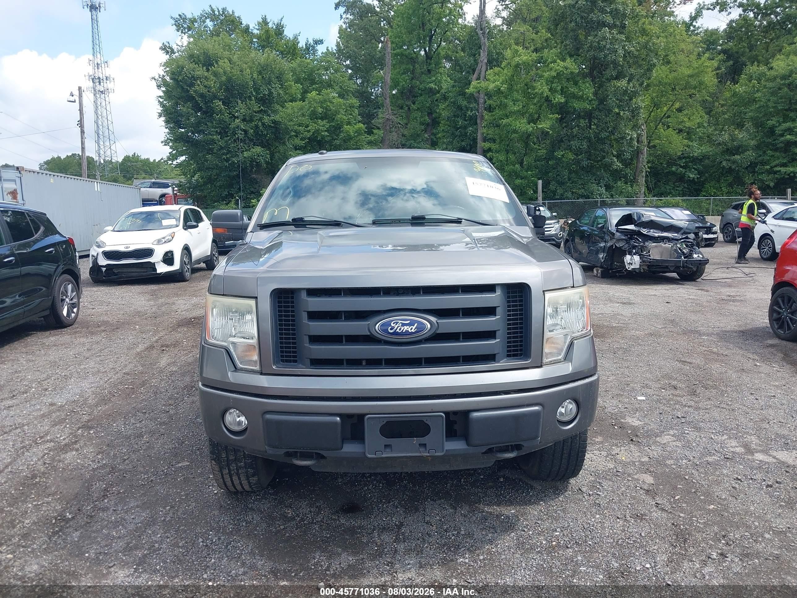 2010 Ford F-150 Fx4/harley-davidson/king Ranch/lariat/platinum/xl/xlt Gray vin: 1FTFW1EV8AFA44930