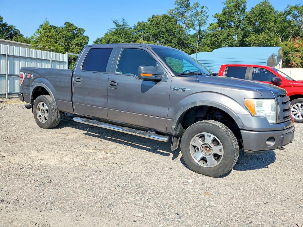 2010 Ford F150 Supercrew Gray vin: 1FTFW1EV8AFA44930