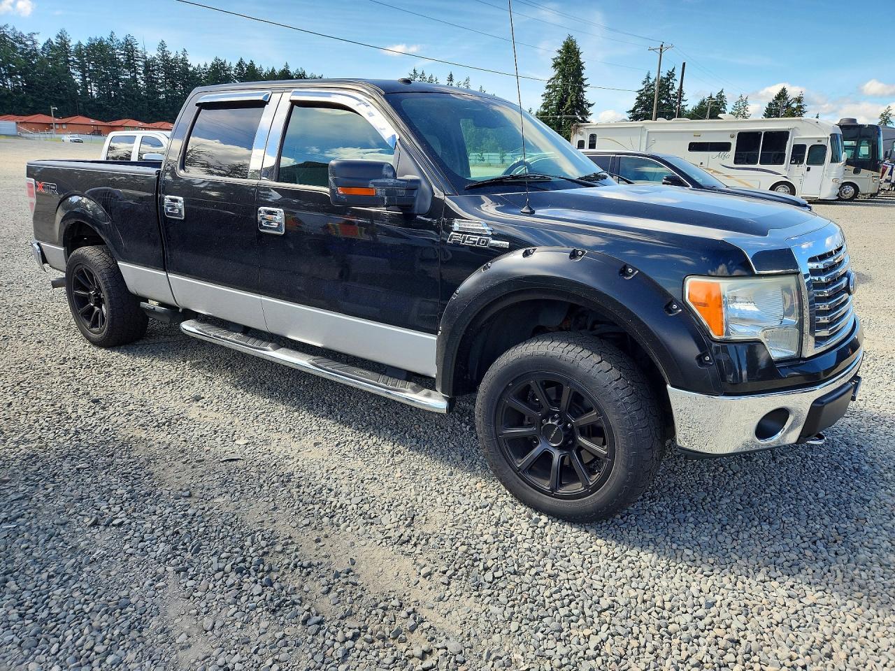 2010 Ford F150 Supercrew Черный vin: 1FTFW1EV8AFA54017