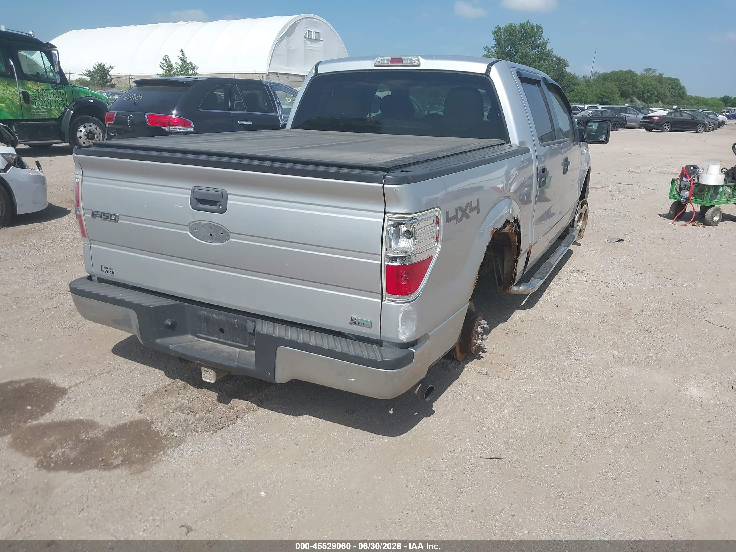 2010 Ford F-150 Fx4/harley-davidson/king Ranch/lariat/platinum/xl/xlt Silver vin: 1FTFW1EV8AFA68127