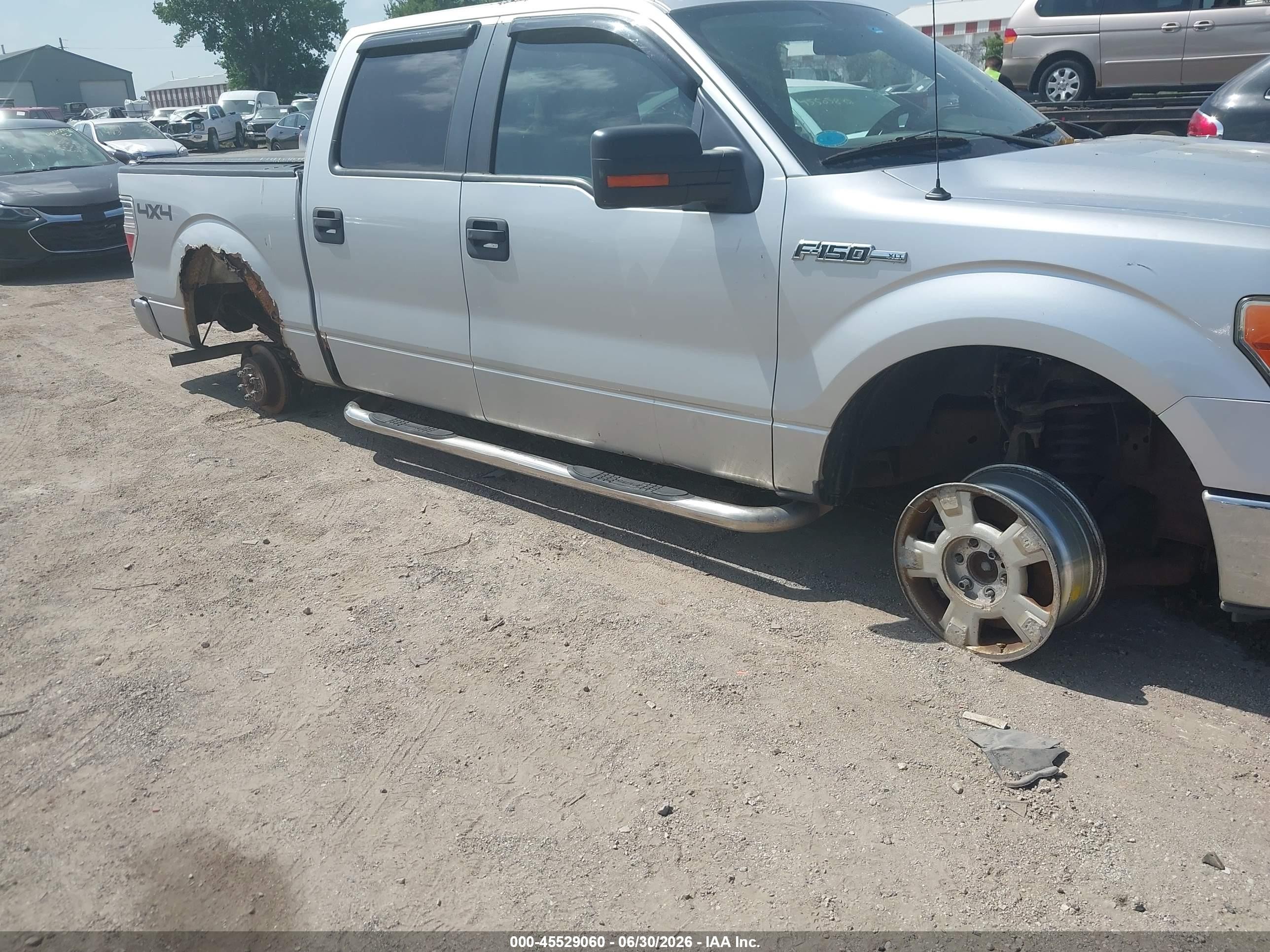 2010 Ford F-150 Fx4/harley-davidson/king Ranch/lariat/platinum/xl/xlt Silver vin: 1FTFW1EV8AFA68127