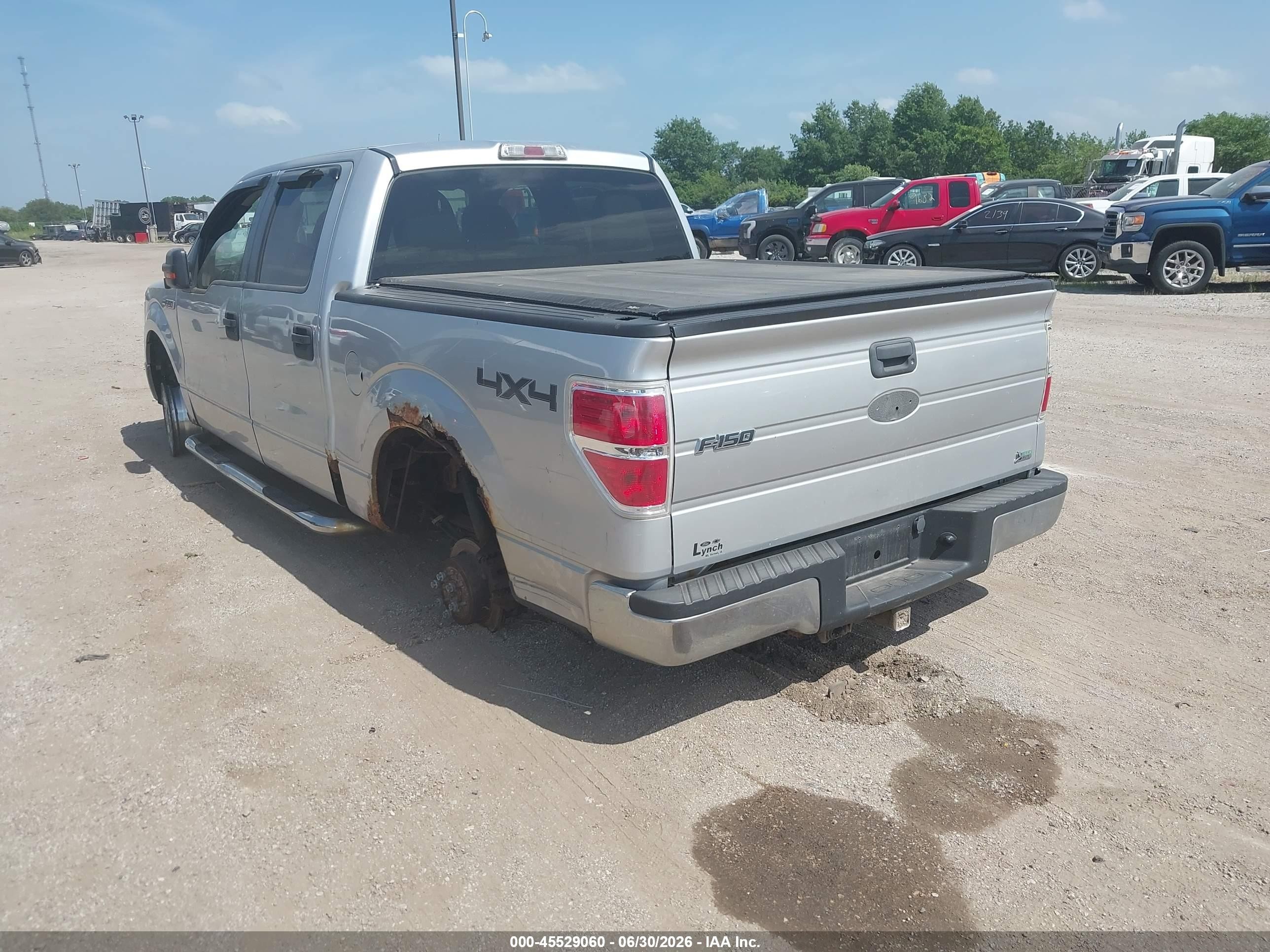 2010 Ford F-150 Fx4/harley-davidson/king Ranch/lariat/platinum/xl/xlt Silver vin: 1FTFW1EV8AFA68127