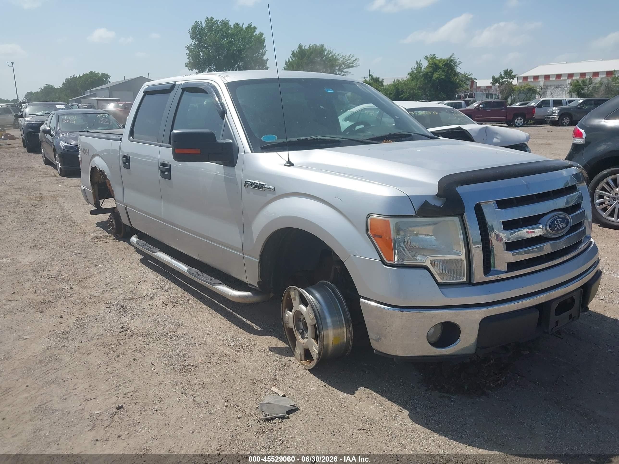 2010 Ford F-150 Fx4/harley-davidson/king Ranch/lariat/platinum/xl/xlt Silver vin: 1FTFW1EV8AFA68127