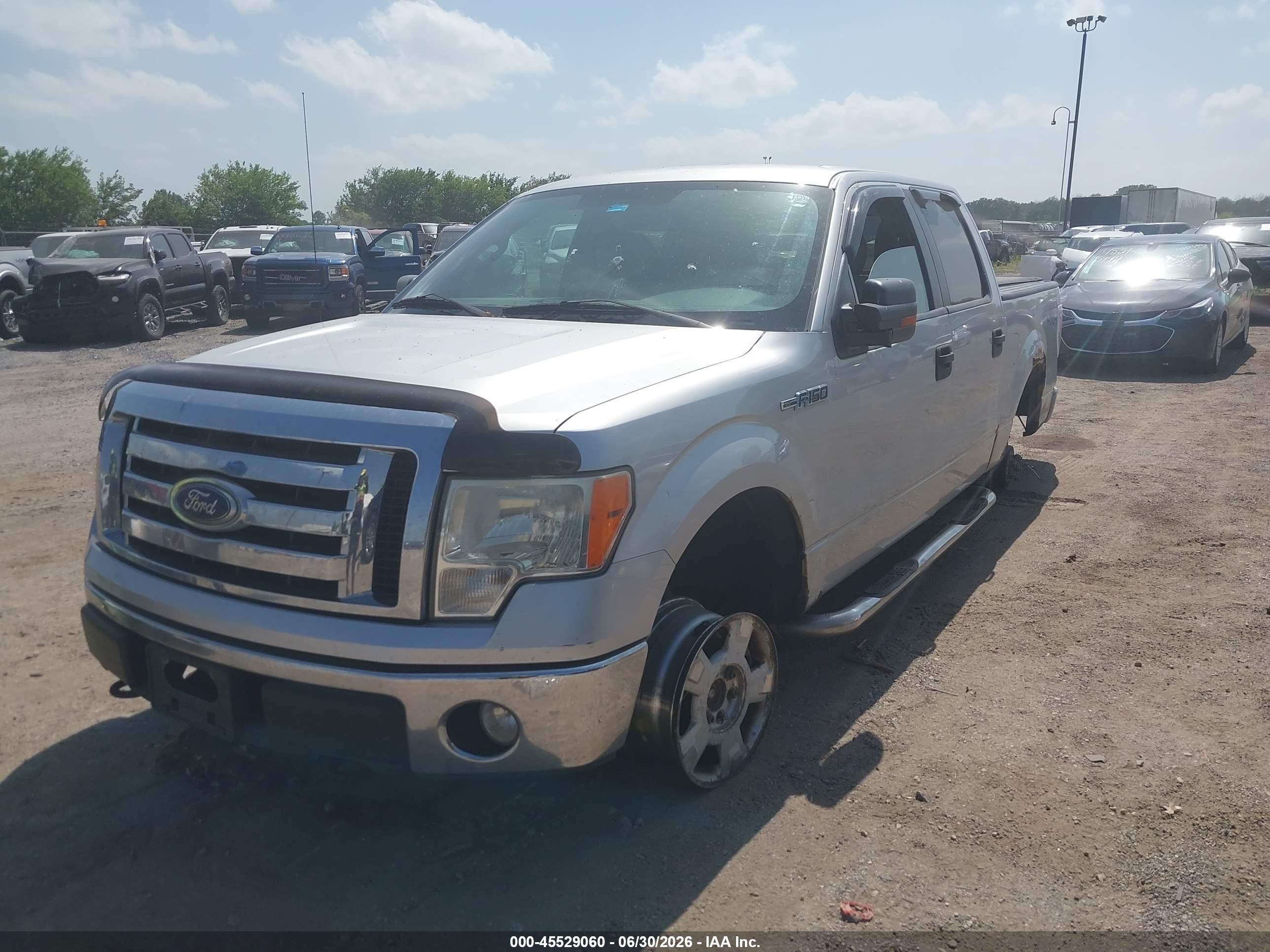 2010 Ford F-150 Fx4/harley-davidson/king Ranch/lariat/platinum/xl/xlt Silver vin: 1FTFW1EV8AFA68127