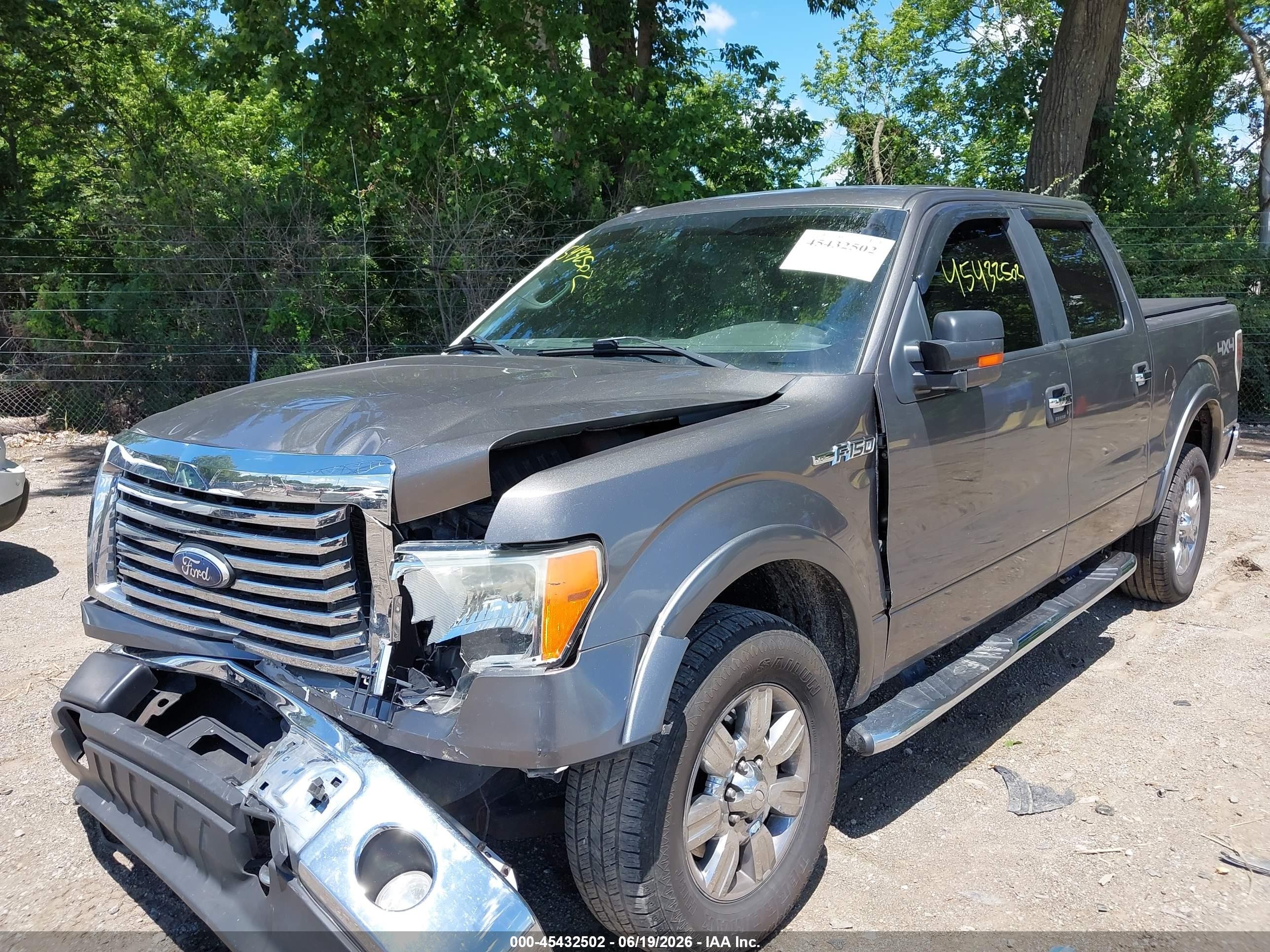2010 Ford F-150 Fx4/harley-davidson/king Ranch/lariat/platinum/xl/xlt Gray vin: 1FTFW1EV8AFA77829
