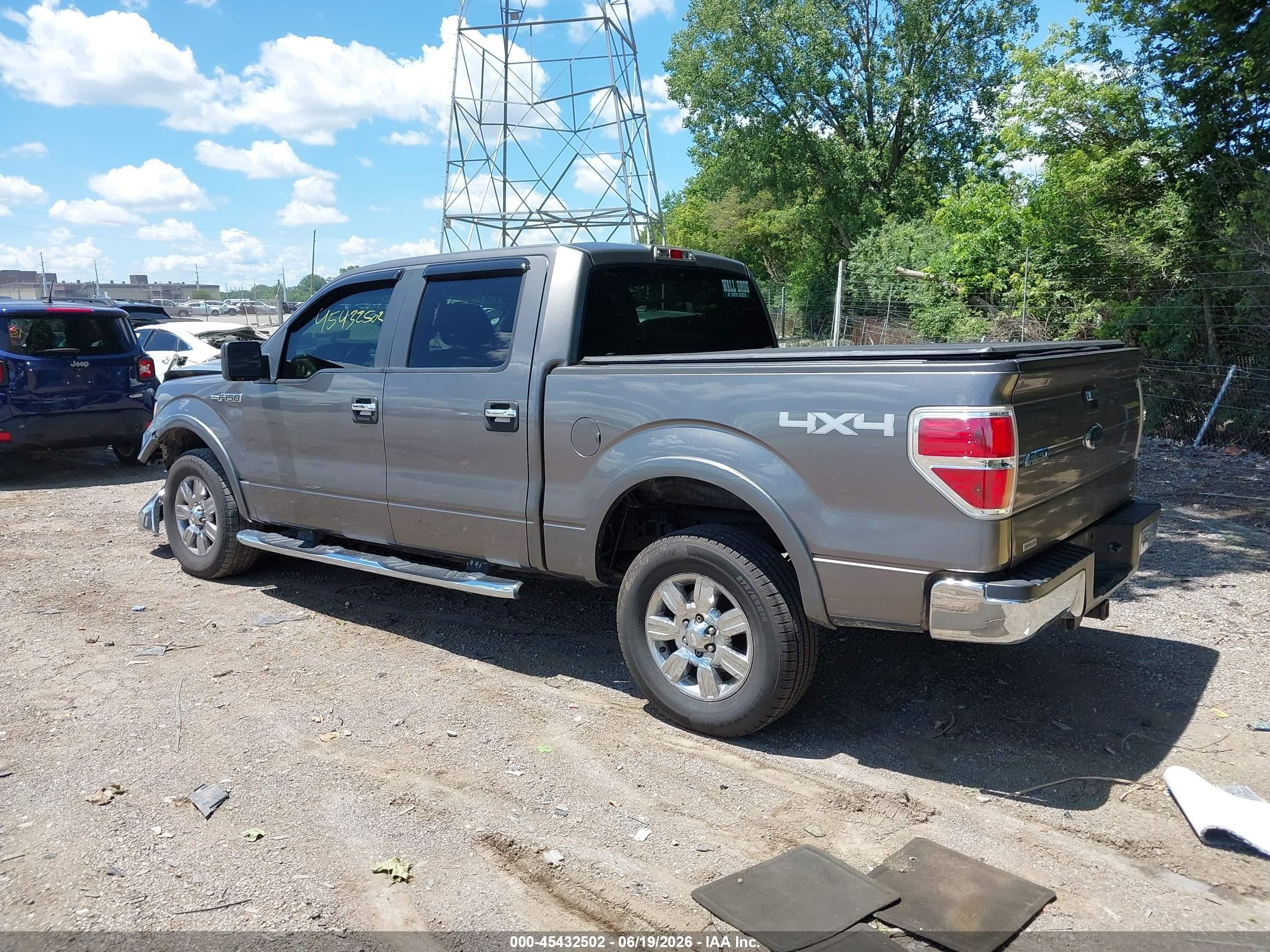 2010 Ford F-150 Fx4/harley-davidson/king Ranch/lariat/platinum/xl/xlt Gray vin: 1FTFW1EV8AFA77829