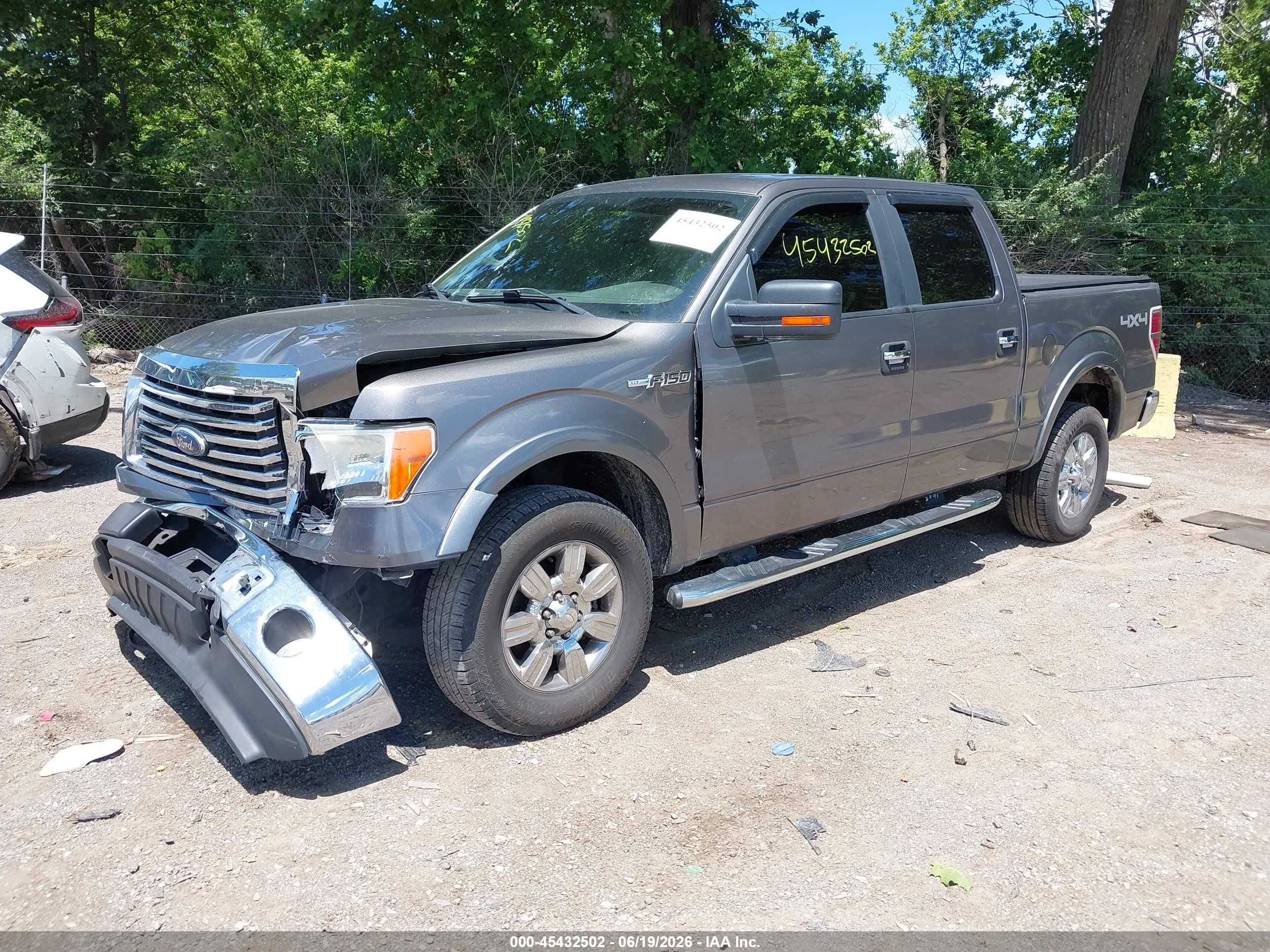 2010 Ford F-150 Fx4/harley-davidson/king Ranch/lariat/platinum/xl/xlt Gray vin: 1FTFW1EV8AFA77829
