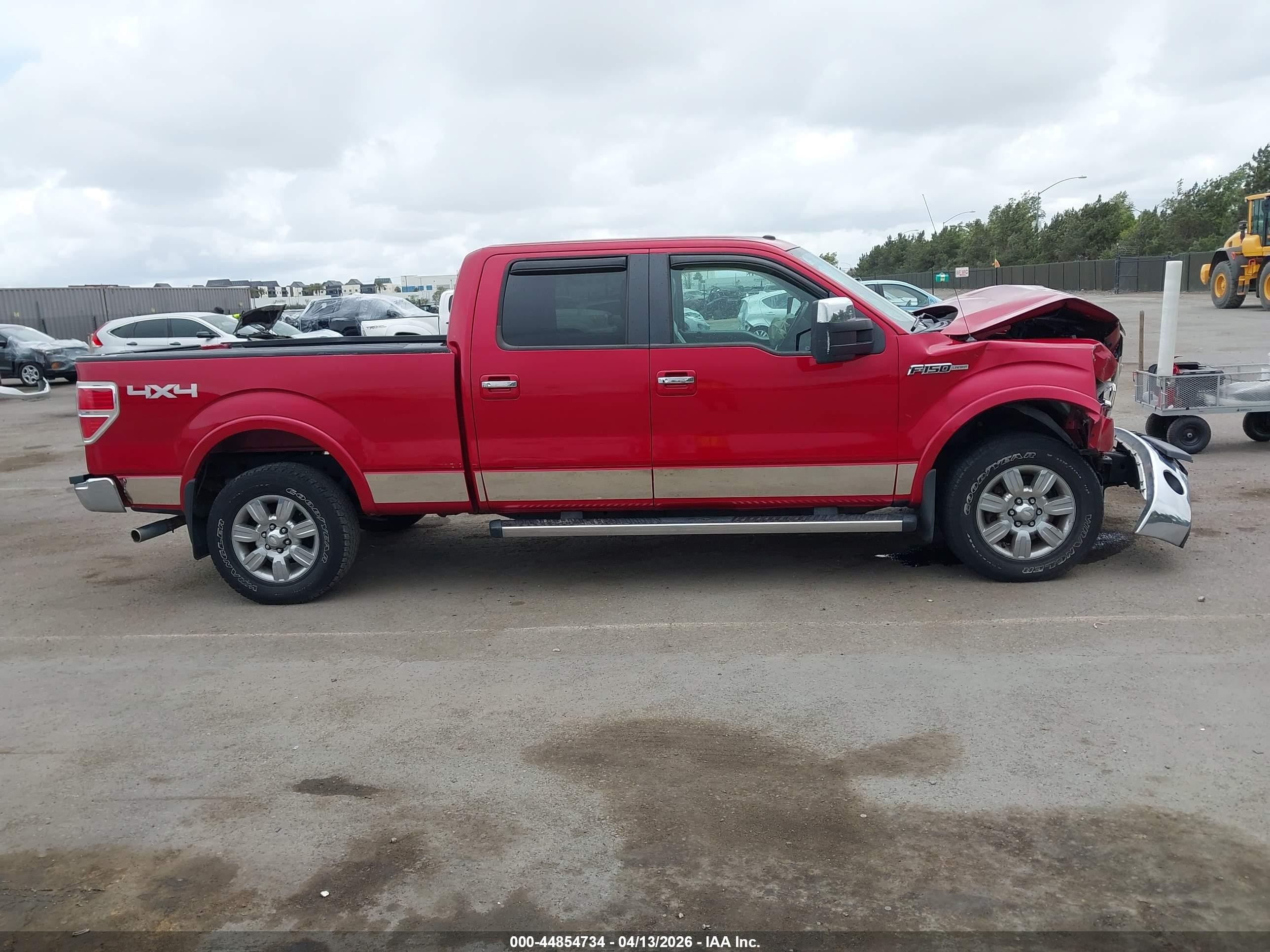 2010 Ford F-150 Fx4/harley-davidson/king Ranch/lariat/platinum/xl/xlt Red vin: 1FTFW1EV8AFA87907