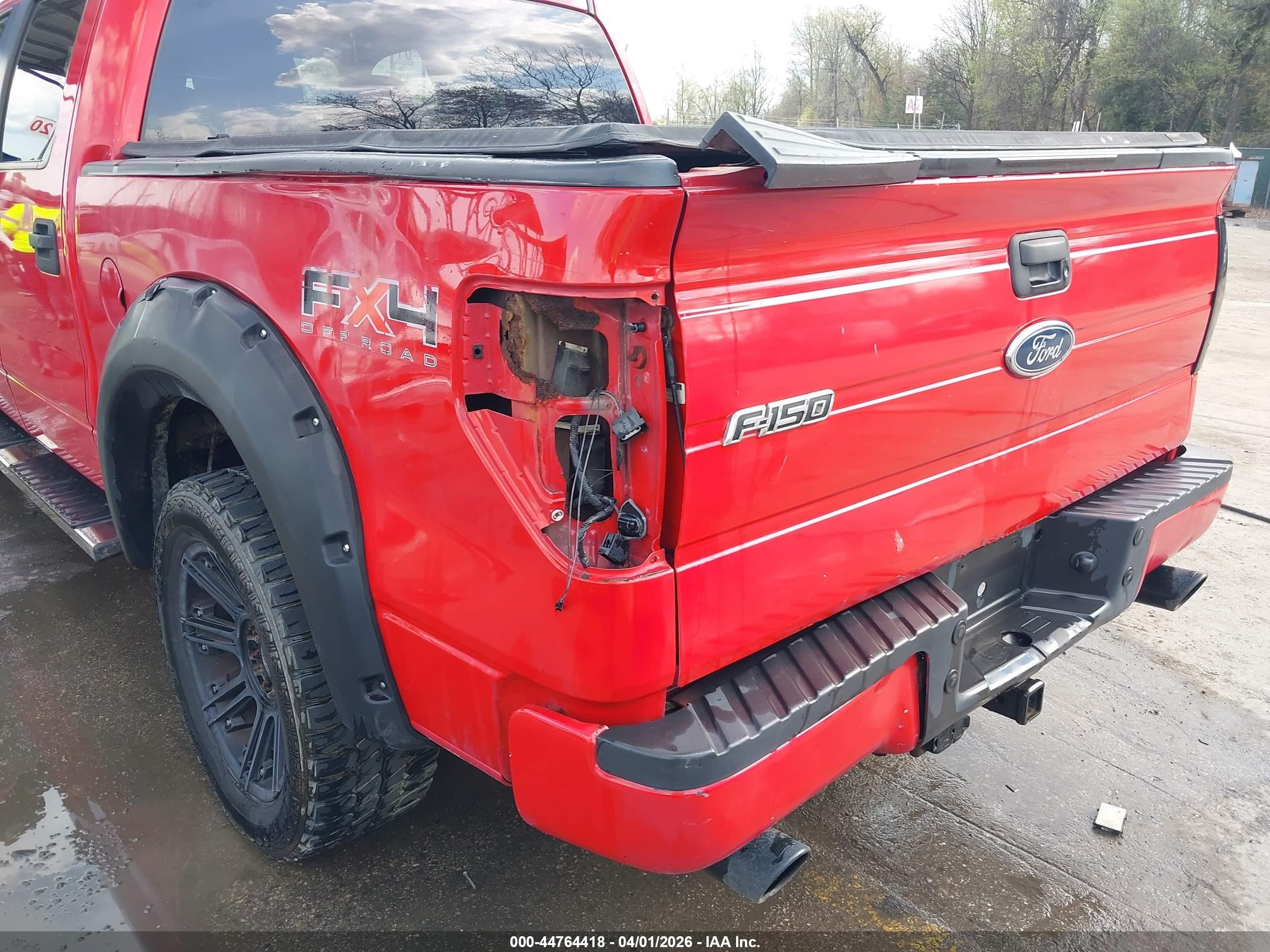 2010 Ford F-150 Fx4/harley-davidson/king Ranch/lariat/platinum/xl/xlt Red vin: 1FTFW1EV8AFB19061