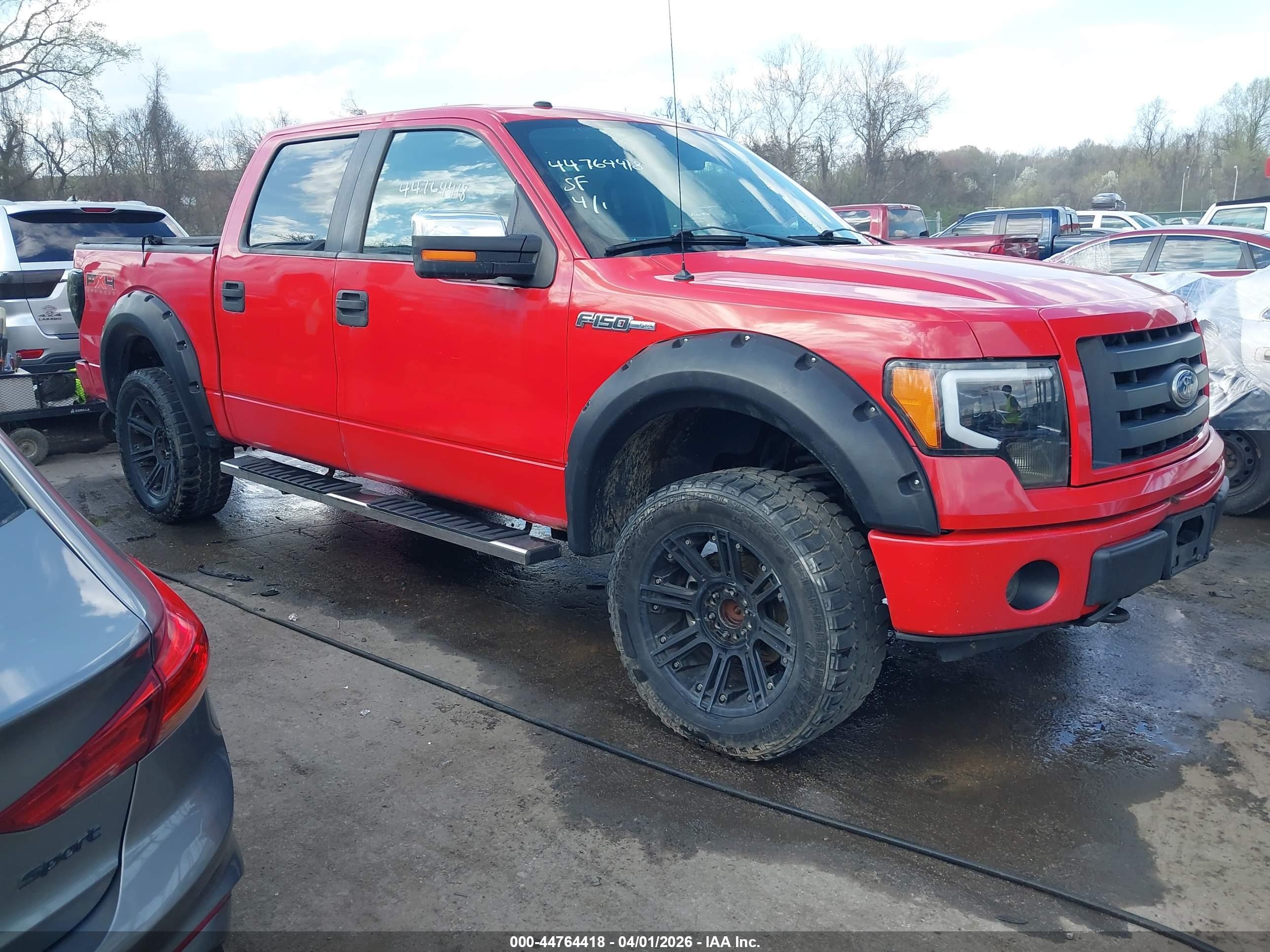 2010 Ford F-150 Fx4/harley-davidson/king Ranch/lariat/platinum/xl/xlt Red vin: 1FTFW1EV8AFB19061