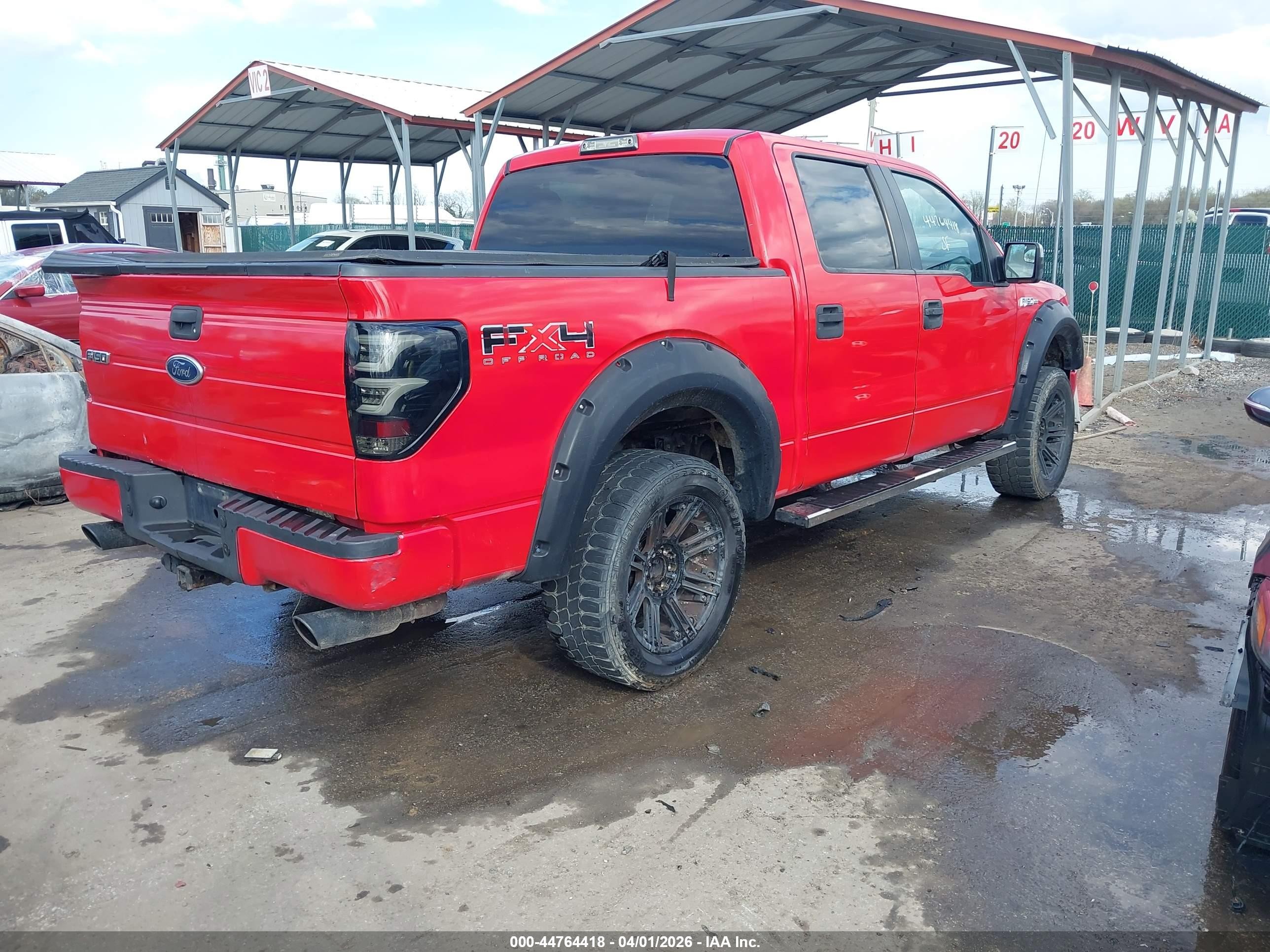 2010 Ford F-150 Fx4/harley-davidson/king Ranch/lariat/platinum/xl/xlt Red vin: 1FTFW1EV8AFB19061