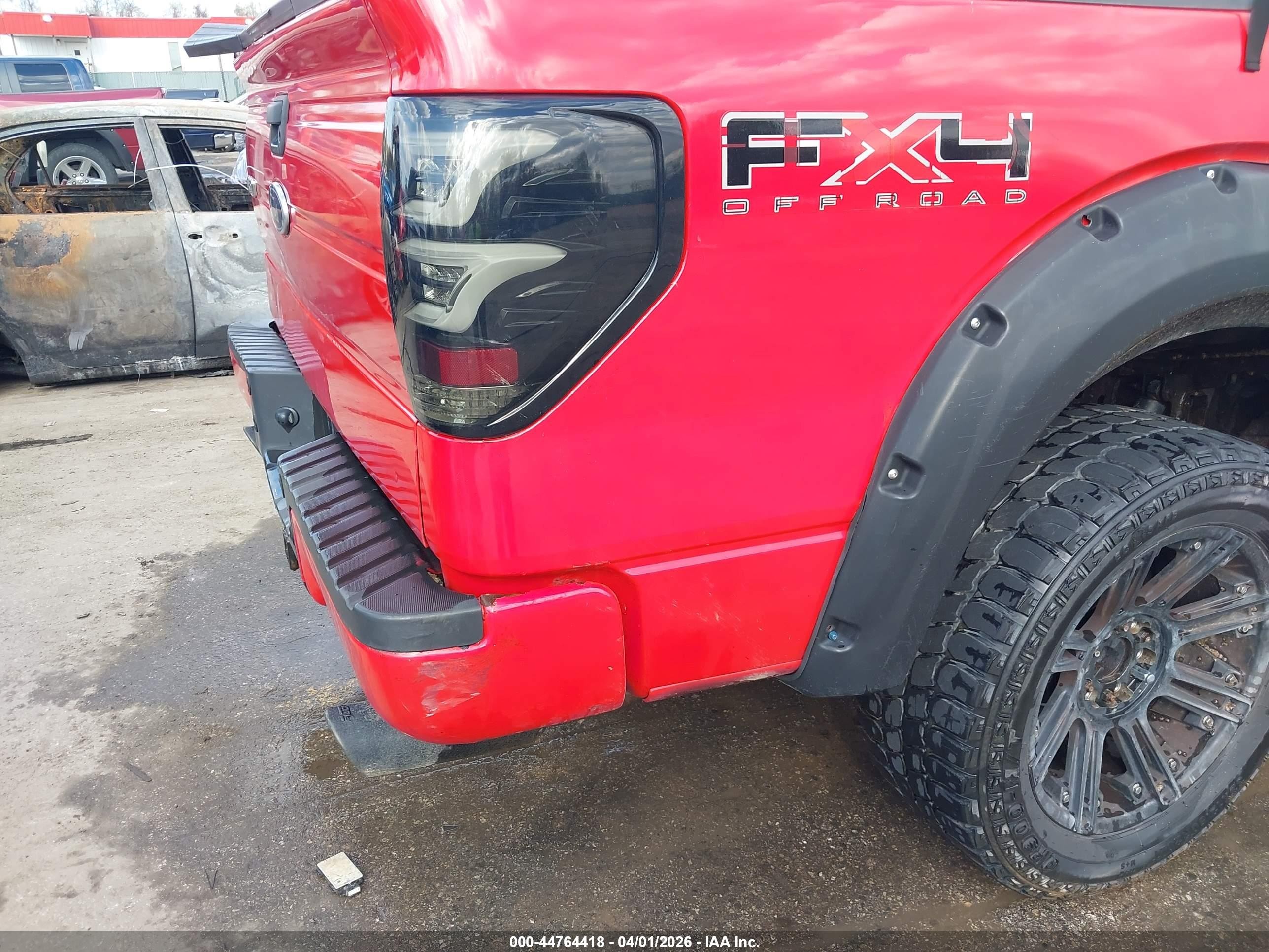 2010 Ford F-150 Fx4/harley-davidson/king Ranch/lariat/platinum/xl/xlt Red vin: 1FTFW1EV8AFB19061