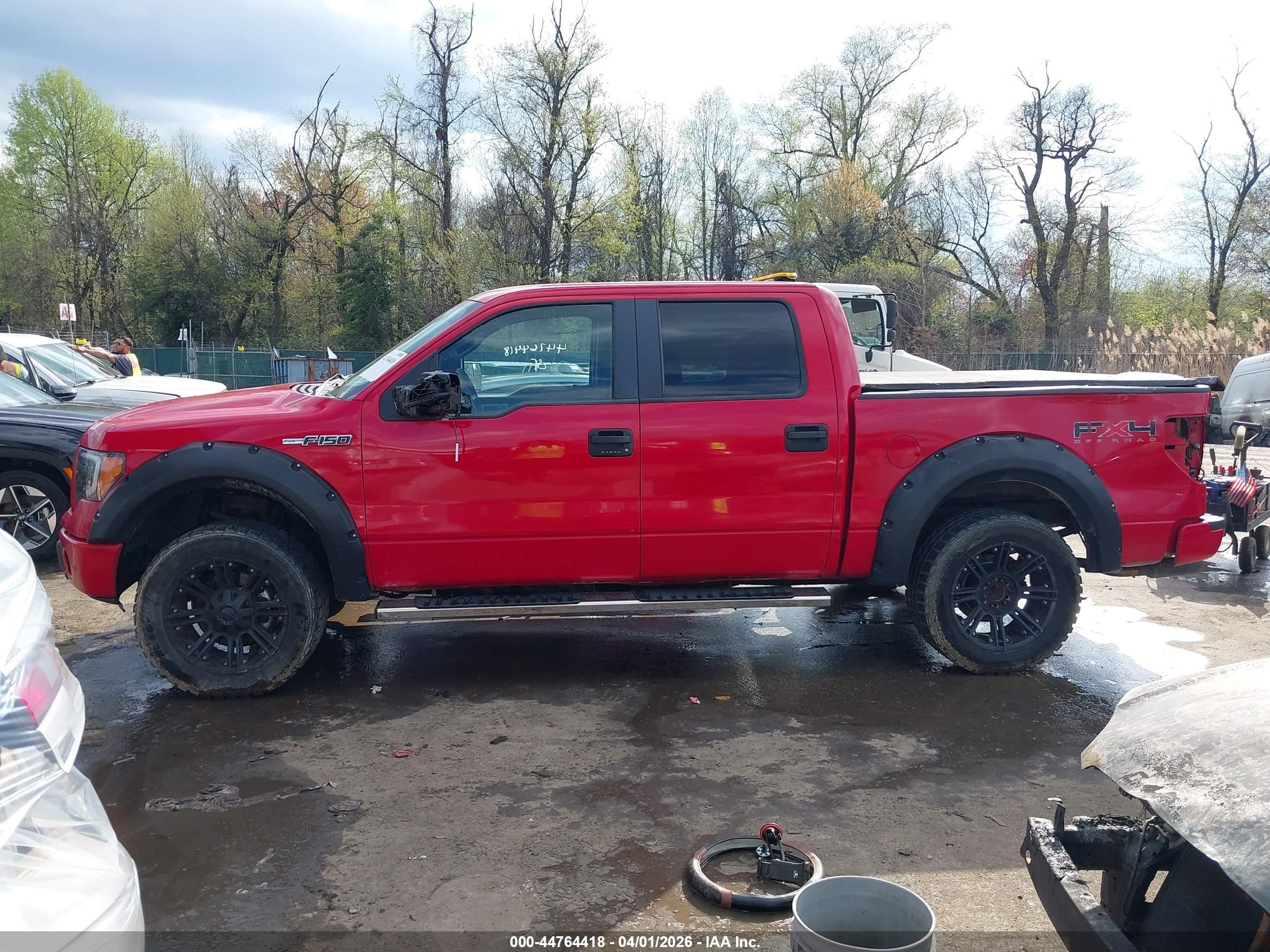 2010 Ford F-150 Fx4/harley-davidson/king Ranch/lariat/platinum/xl/xlt Red vin: 1FTFW1EV8AFB19061