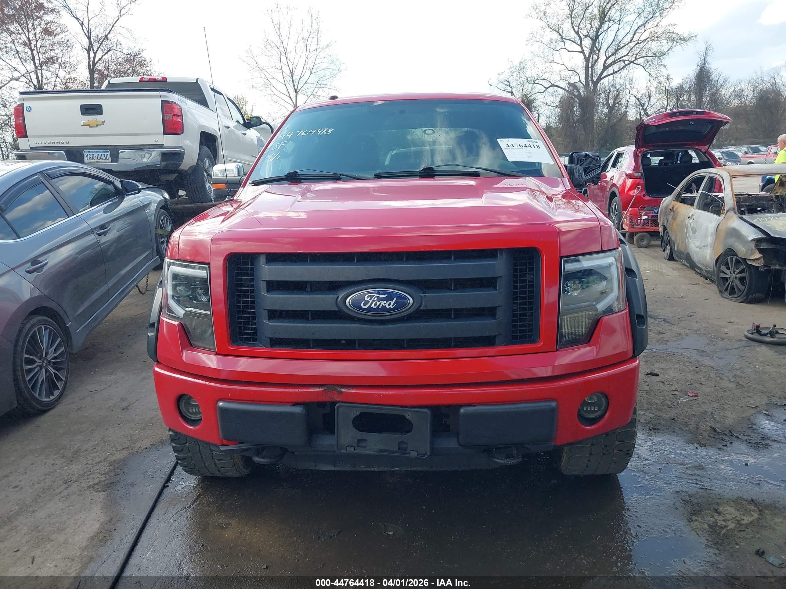 2010 Ford F-150 Fx4/harley-davidson/king Ranch/lariat/platinum/xl/xlt Red vin: 1FTFW1EV8AFB19061