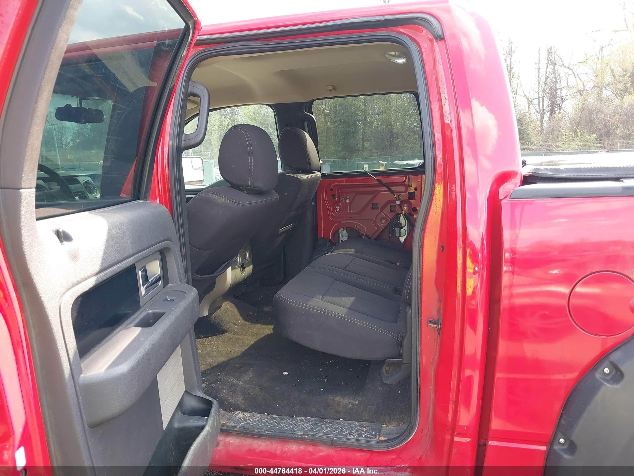 2010 Ford F-150 Fx4/harley-davidson/king Ranch/lariat/platinum/xl/xlt Red vin: 1FTFW1EV8AFB19061