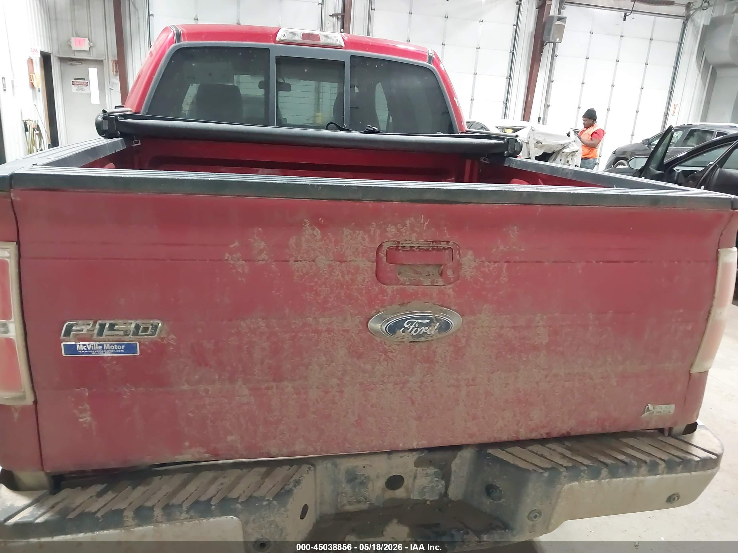 2010 Ford F-150 Fx4/harley-davidson/king Ranch/lariat/platinum/xl/xlt Red vin: 1FTFW1EV8AFB22316