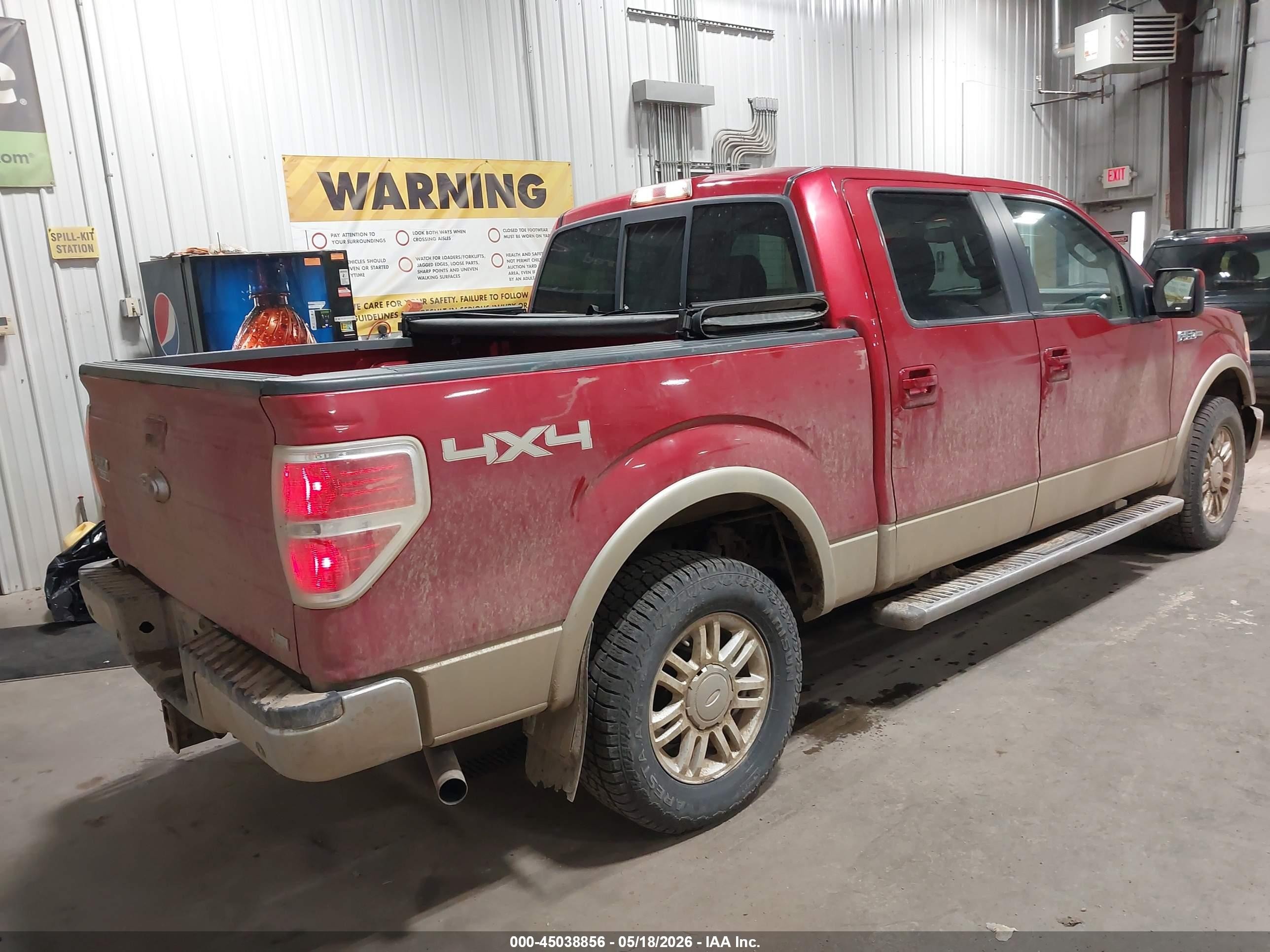 2010 Ford F-150 Fx4/harley-davidson/king Ranch/lariat/platinum/xl/xlt Red vin: 1FTFW1EV8AFB22316