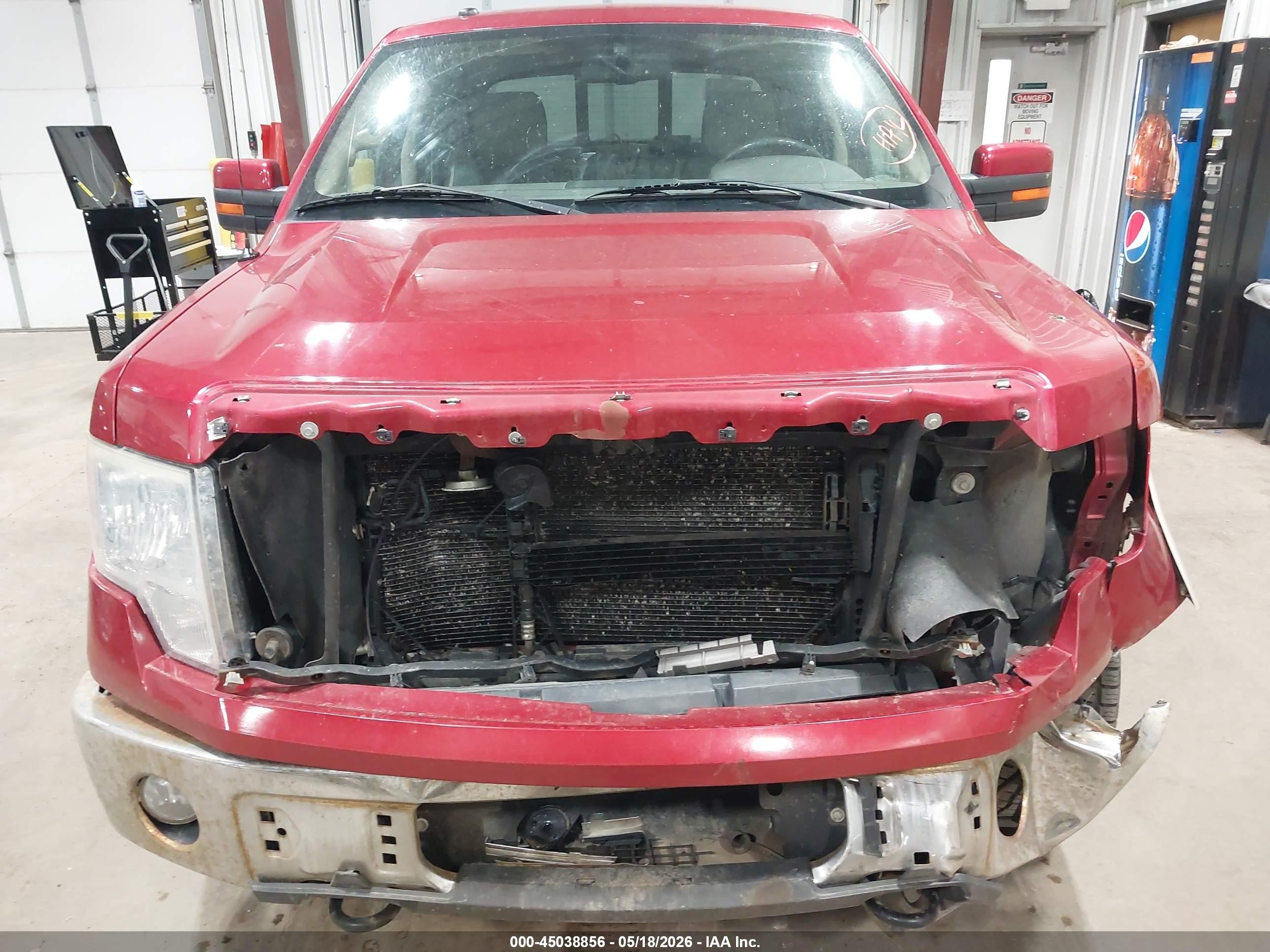 2010 Ford F-150 Fx4/harley-davidson/king Ranch/lariat/platinum/xl/xlt Red vin: 1FTFW1EV8AFB22316