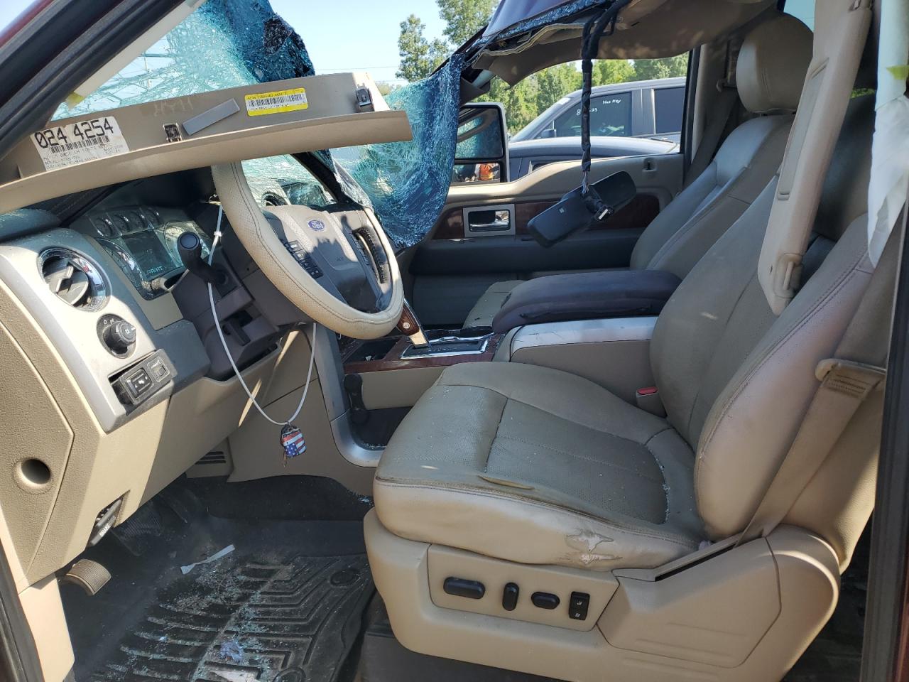2010 Ford F150 Supercrew Maroon vin: 1FTFW1EV8AFB35695
