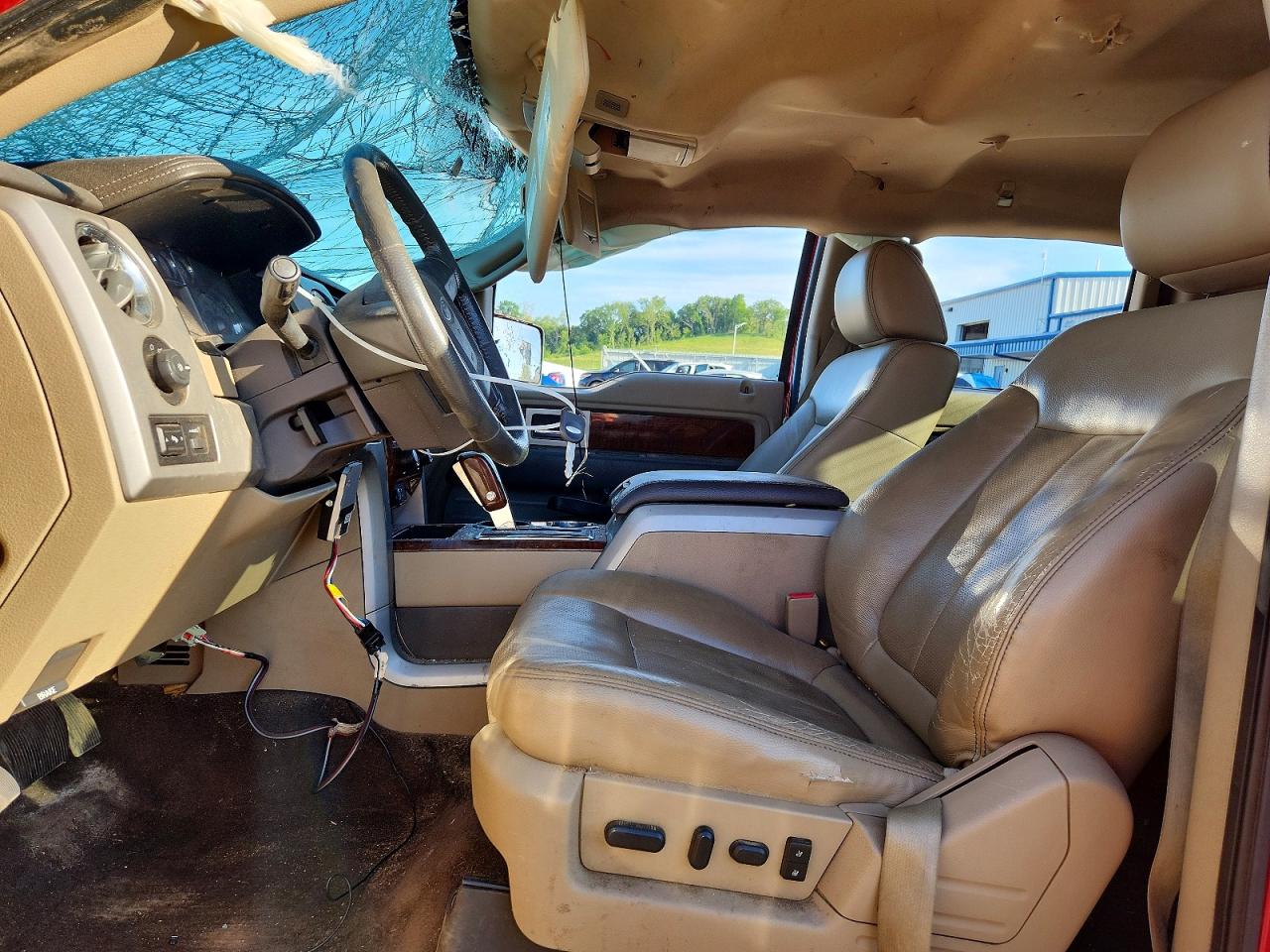 2010 Ford F150 Supercrew Red vin: 1FTFW1EV8AFB91815