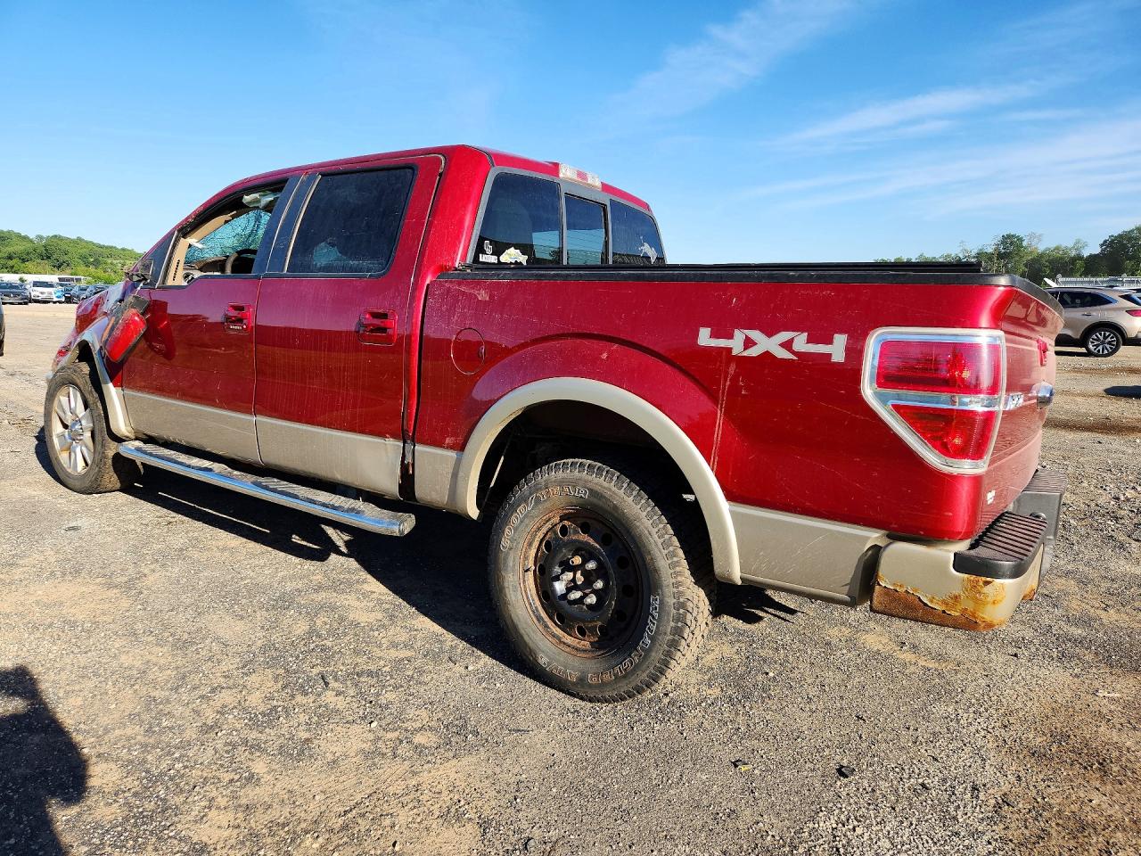 2010 Ford F150 Supercrew Red vin: 1FTFW1EV8AFB91815