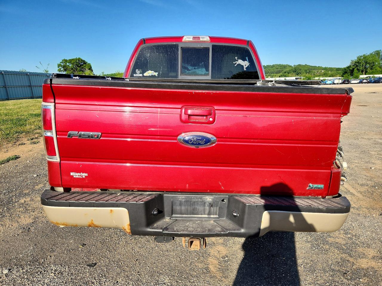 2010 Ford F150 Supercrew Red vin: 1FTFW1EV8AFB91815