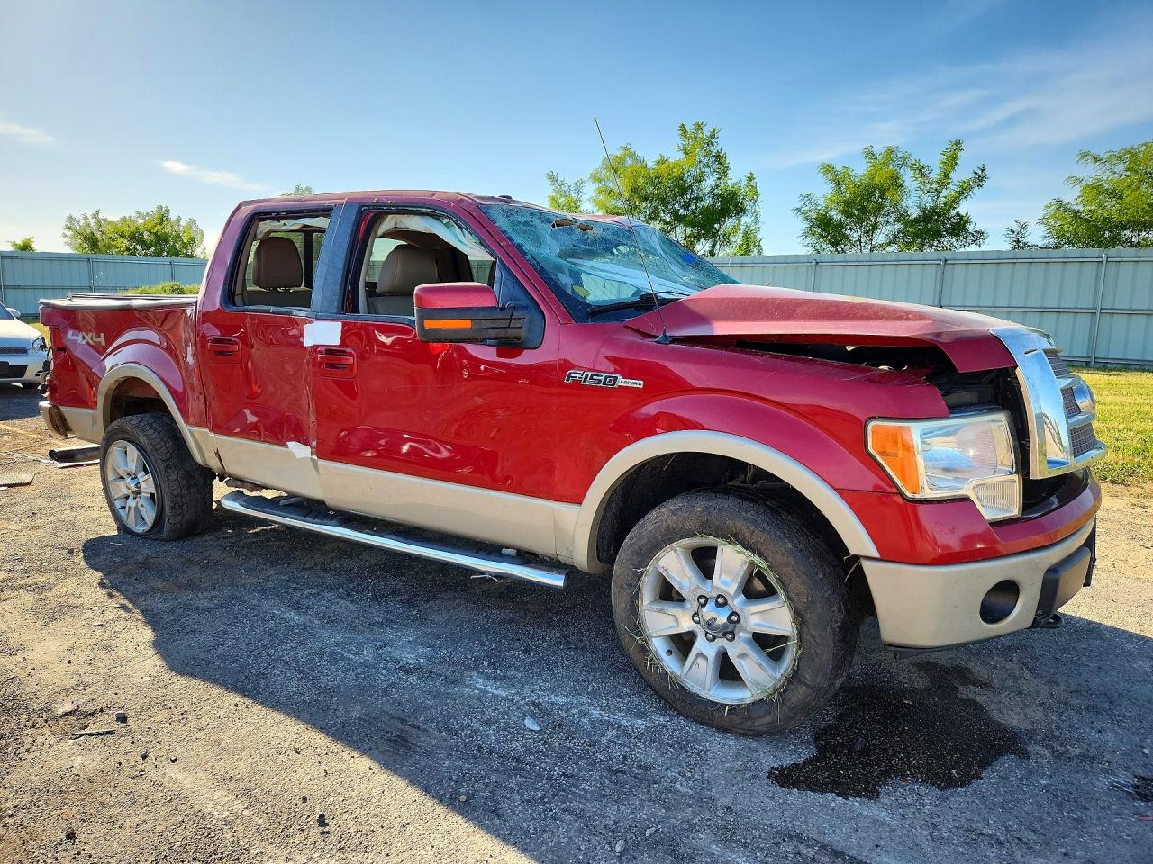 2010 Ford F150 Supercrew Red vin: 1FTFW1EV8AFB91815