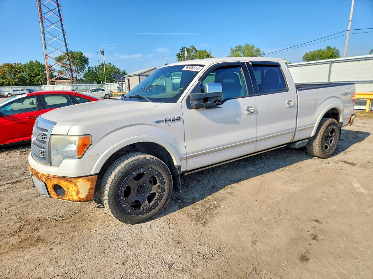 2010 Ford F150 Supercrew White vin: 1FTFW1EV8AFC11402