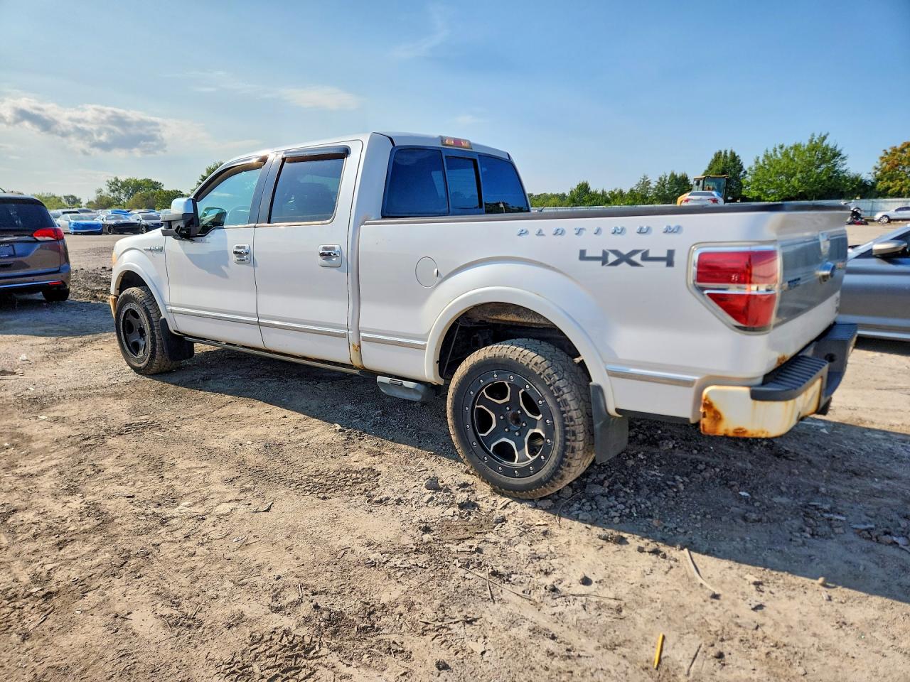 2010 Ford F150 Supercrew White vin: 1FTFW1EV8AFC11402
