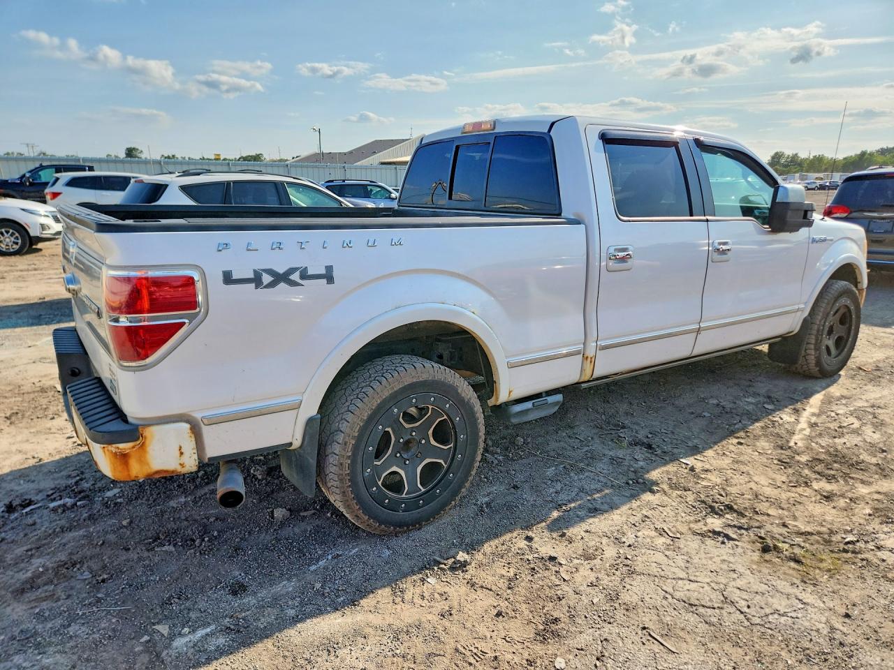 2010 Ford F150 Supercrew White vin: 1FTFW1EV8AFC11402