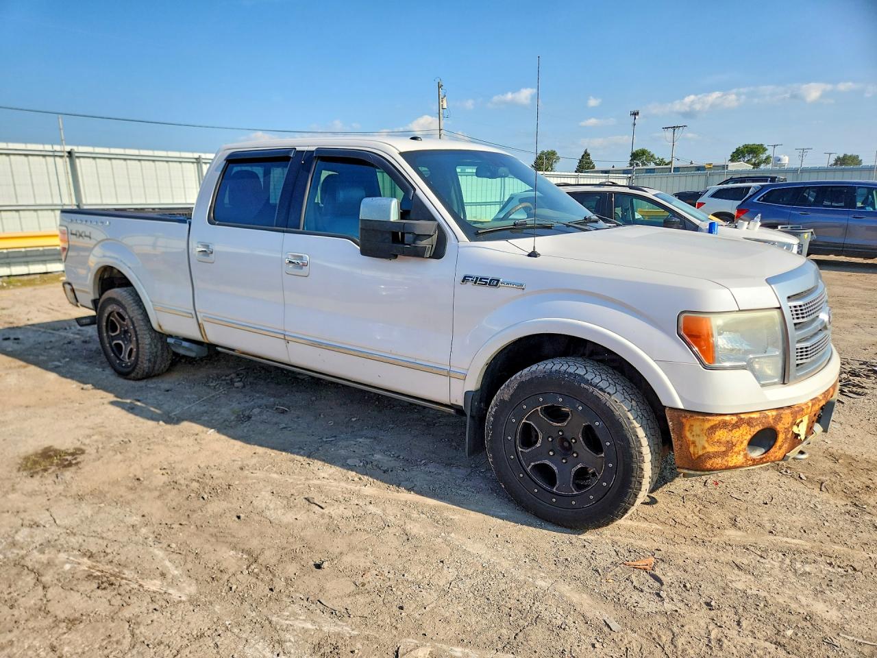 2010 Ford F150 Supercrew White vin: 1FTFW1EV8AFC11402