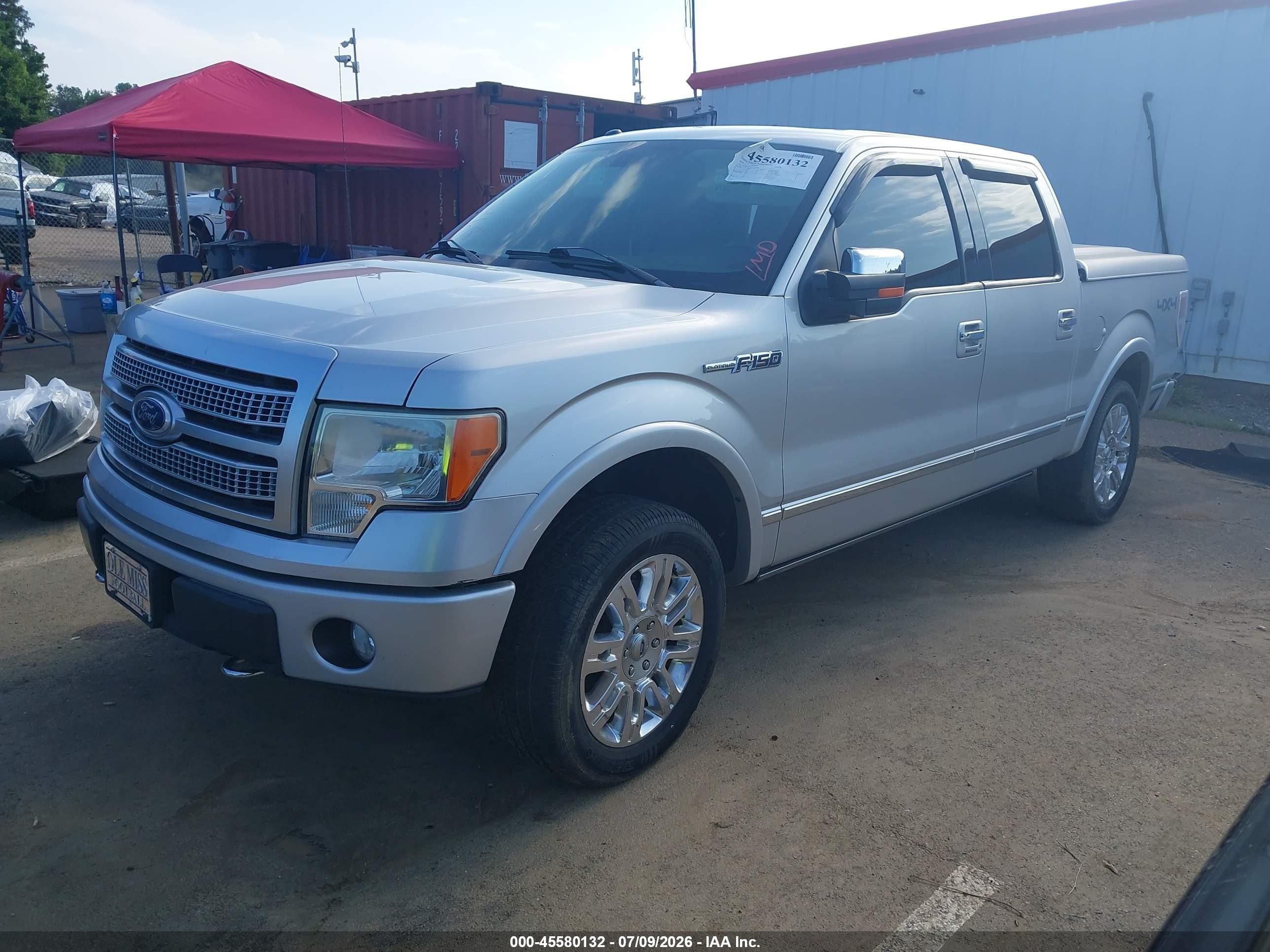 2010 Ford F-150 Fx4/harley-davidson/king Ranch/lariat/platinum/xl/xlt Silver vin: 1FTFW1EV8AFC28006