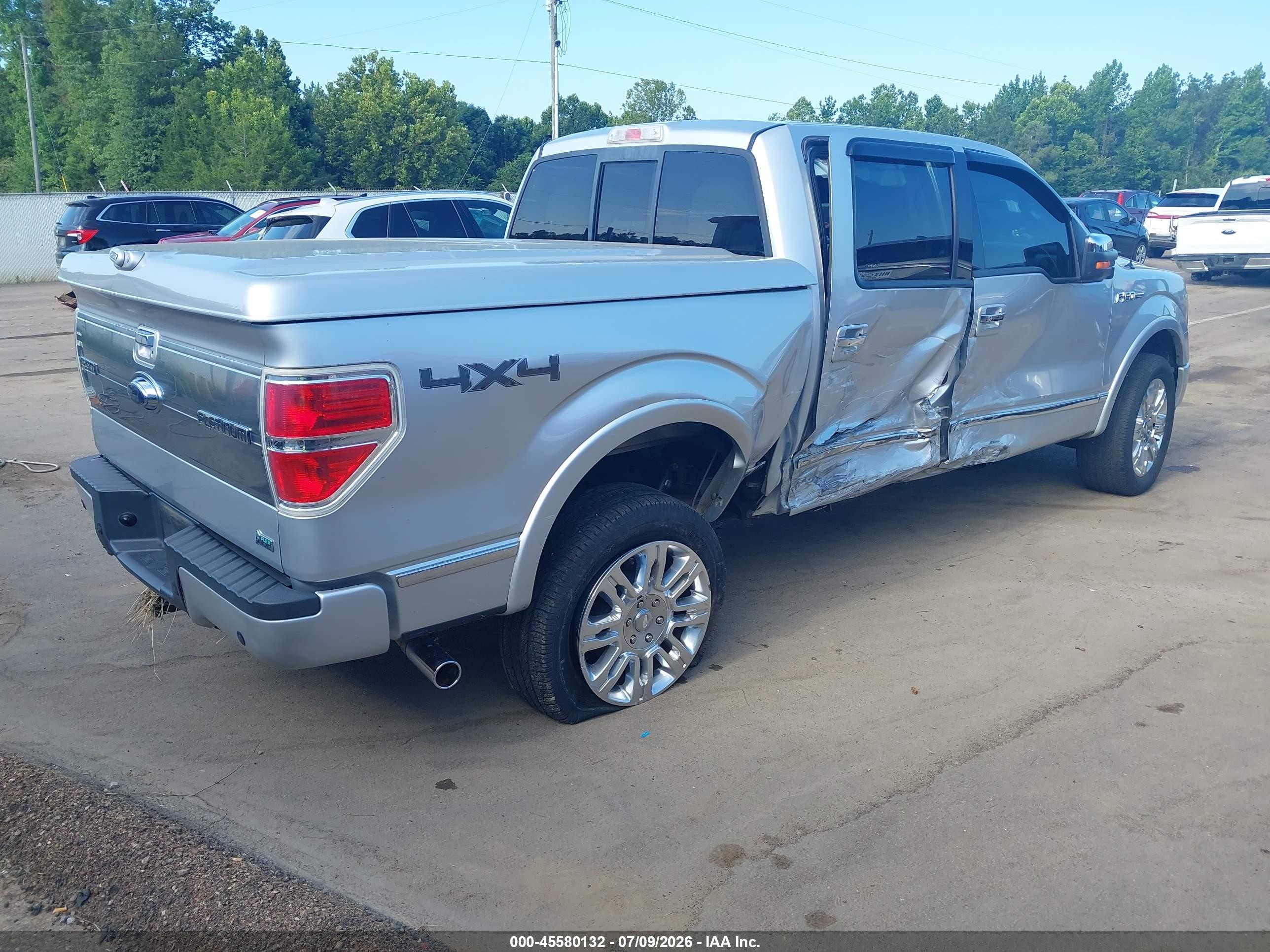 2010 Ford F-150 Fx4/harley-davidson/king Ranch/lariat/platinum/xl/xlt Silver vin: 1FTFW1EV8AFC28006
