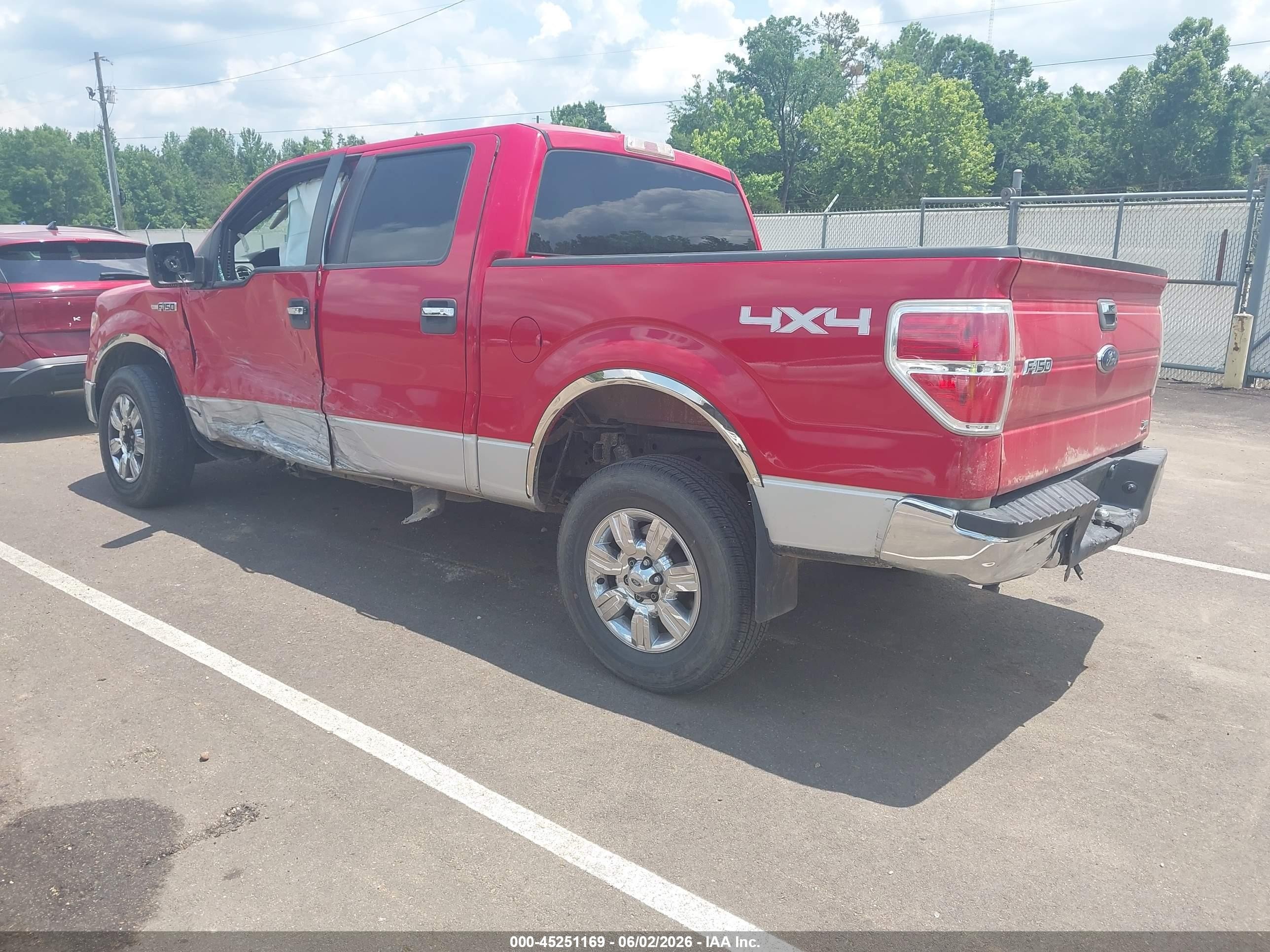 2010 Ford F-150 Fx4/harley-davidson/king Ranch/lariat/platinum/xl/xlt Red vin: 1FTFW1EV8AFC30208