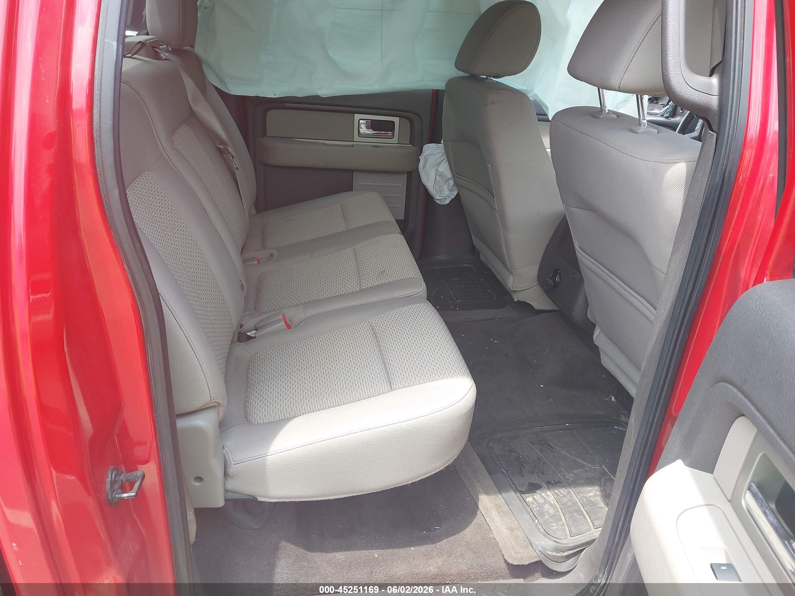 2010 Ford F-150 Fx4/harley-davidson/king Ranch/lariat/platinum/xl/xlt Red vin: 1FTFW1EV8AFC30208