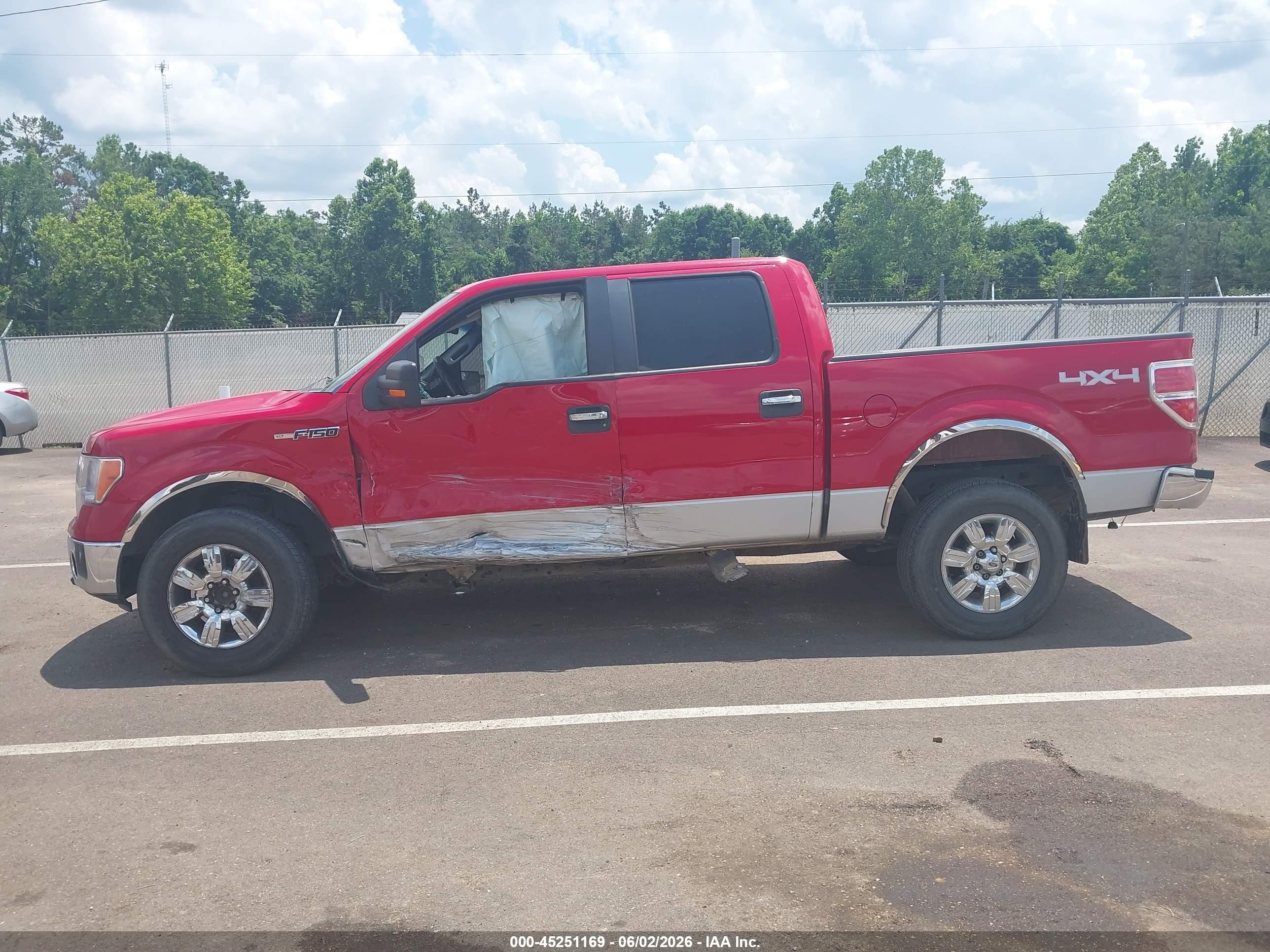 2010 Ford F-150 Fx4/harley-davidson/king Ranch/lariat/platinum/xl/xlt Red vin: 1FTFW1EV8AFC30208