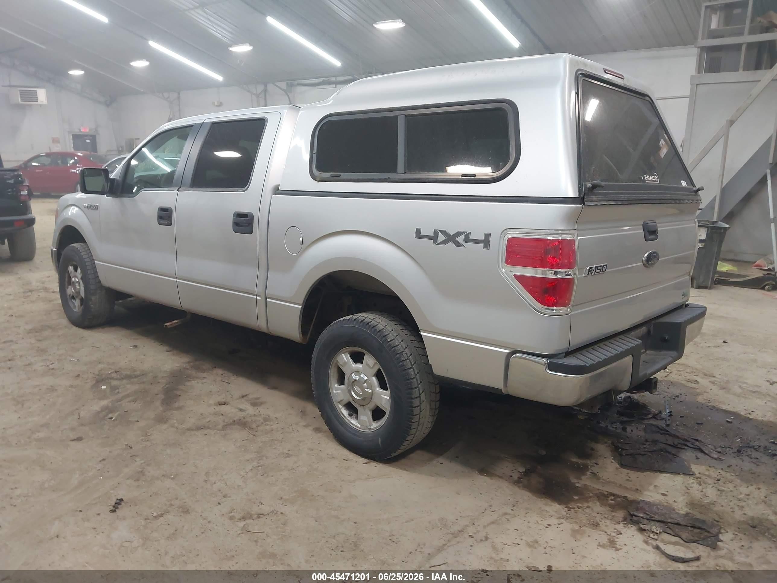 2010 Ford F-150   Silver vin: 1FTFW1EV8AFC47686