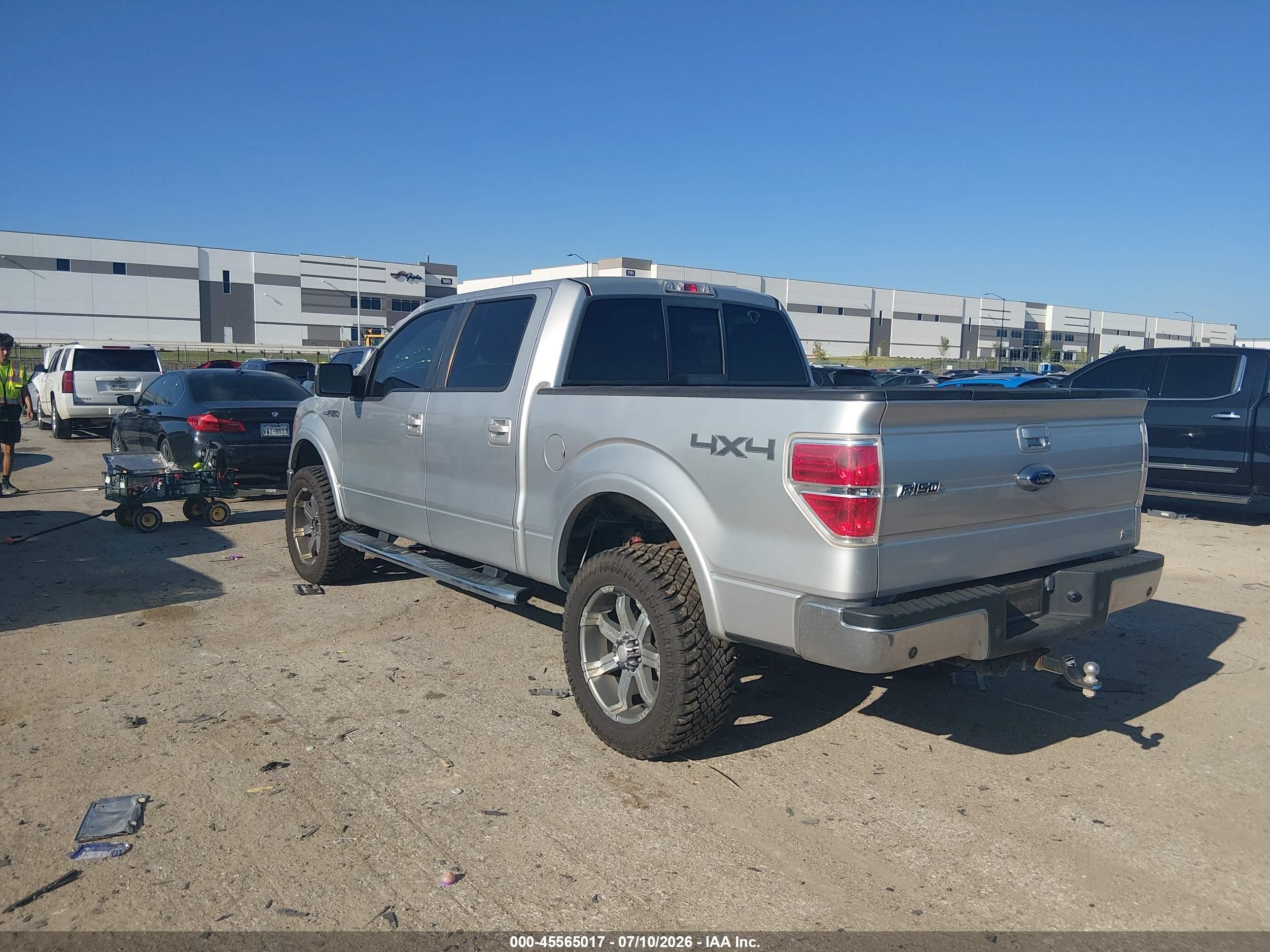 2010 Ford F-150 Fx4/harley-davidson/king Ranch/lariat/platinum/xl/xlt Silver vin: 1FTFW1EV8AFC49597