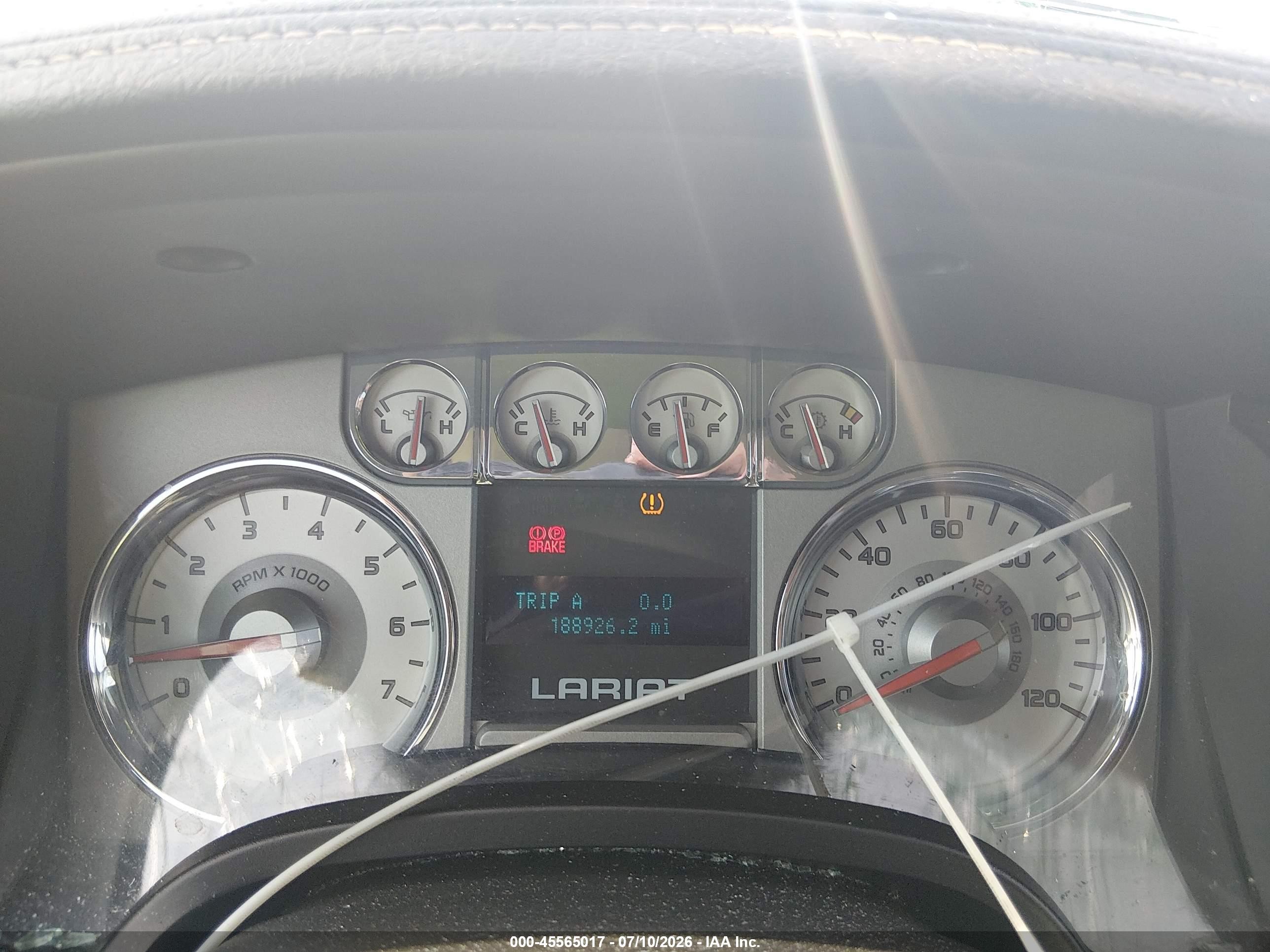 2010 Ford F-150 Fx4/harley-davidson/king Ranch/lariat/platinum/xl/xlt Silver vin: 1FTFW1EV8AFC49597
