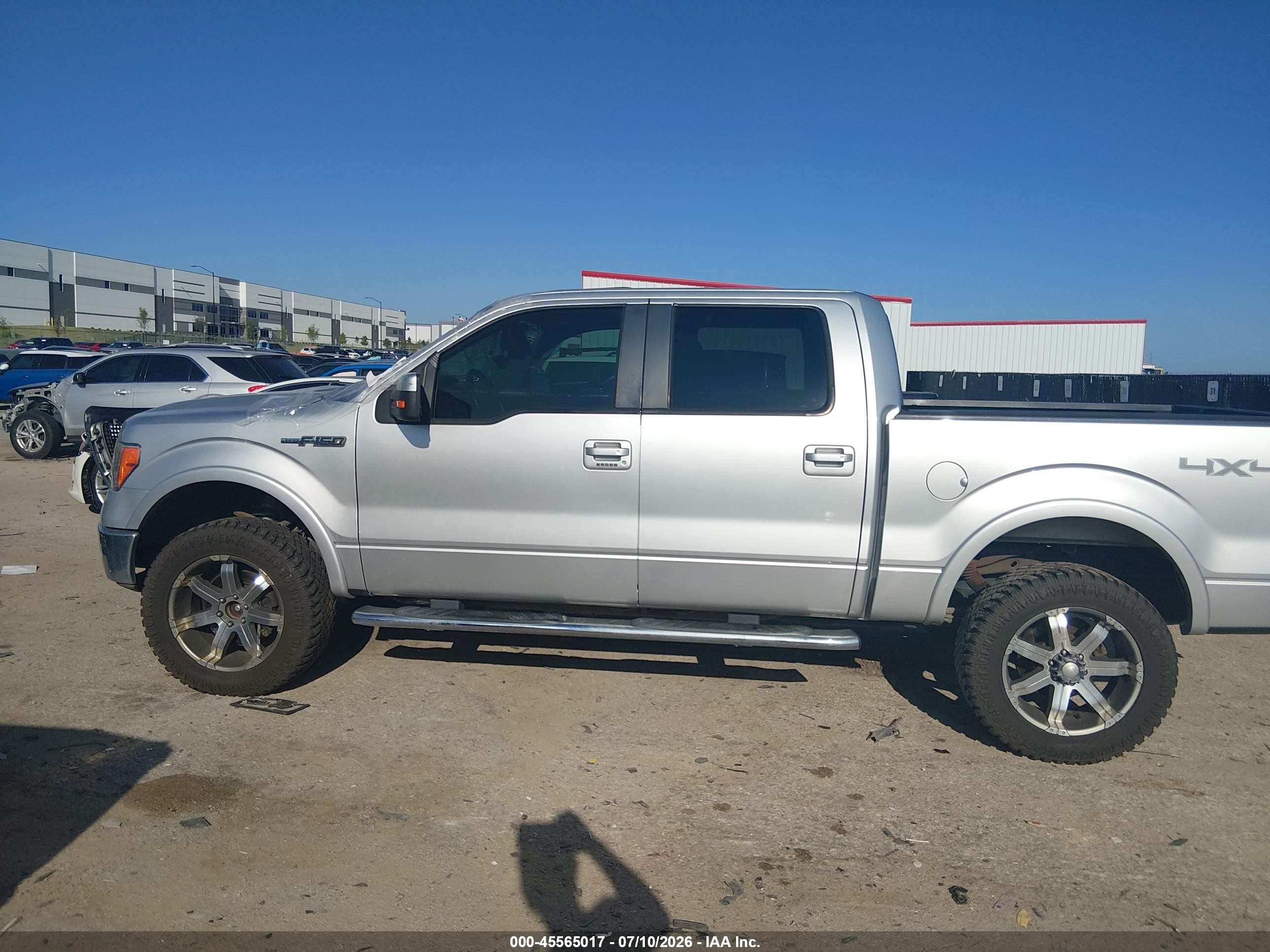 2010 Ford F-150 Fx4/harley-davidson/king Ranch/lariat/platinum/xl/xlt Silver vin: 1FTFW1EV8AFC49597