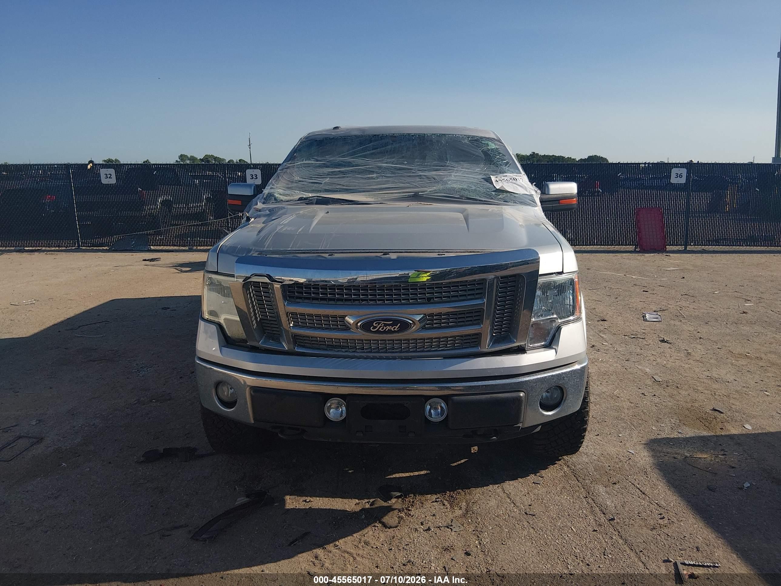 2010 Ford F-150 Fx4/harley-davidson/king Ranch/lariat/platinum/xl/xlt Silver vin: 1FTFW1EV8AFC49597