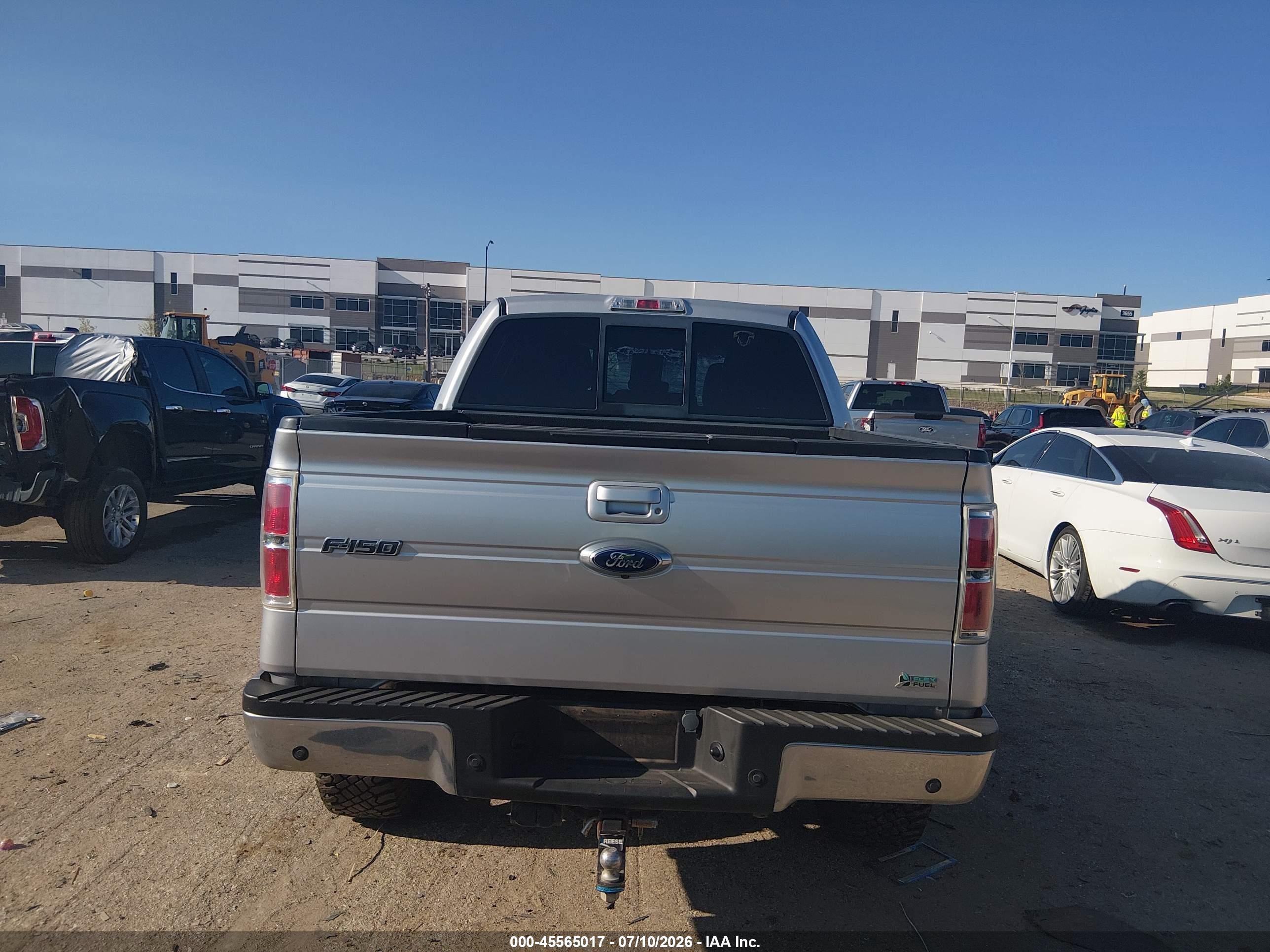 2010 Ford F-150 Fx4/harley-davidson/king Ranch/lariat/platinum/xl/xlt Silver vin: 1FTFW1EV8AFC49597