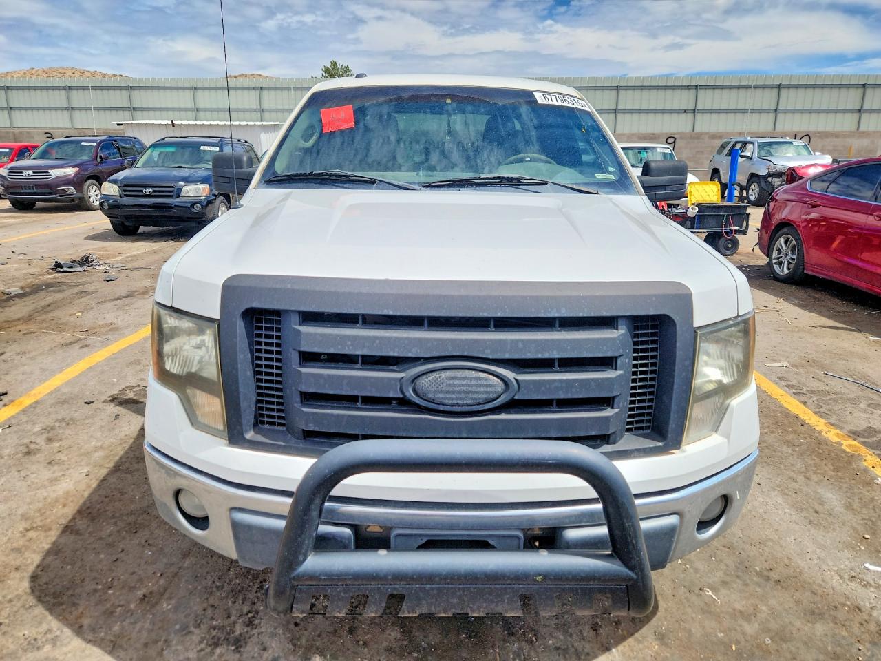 2010 Ford F150 Supercrew White vin: 1FTFW1EV8AFC72801