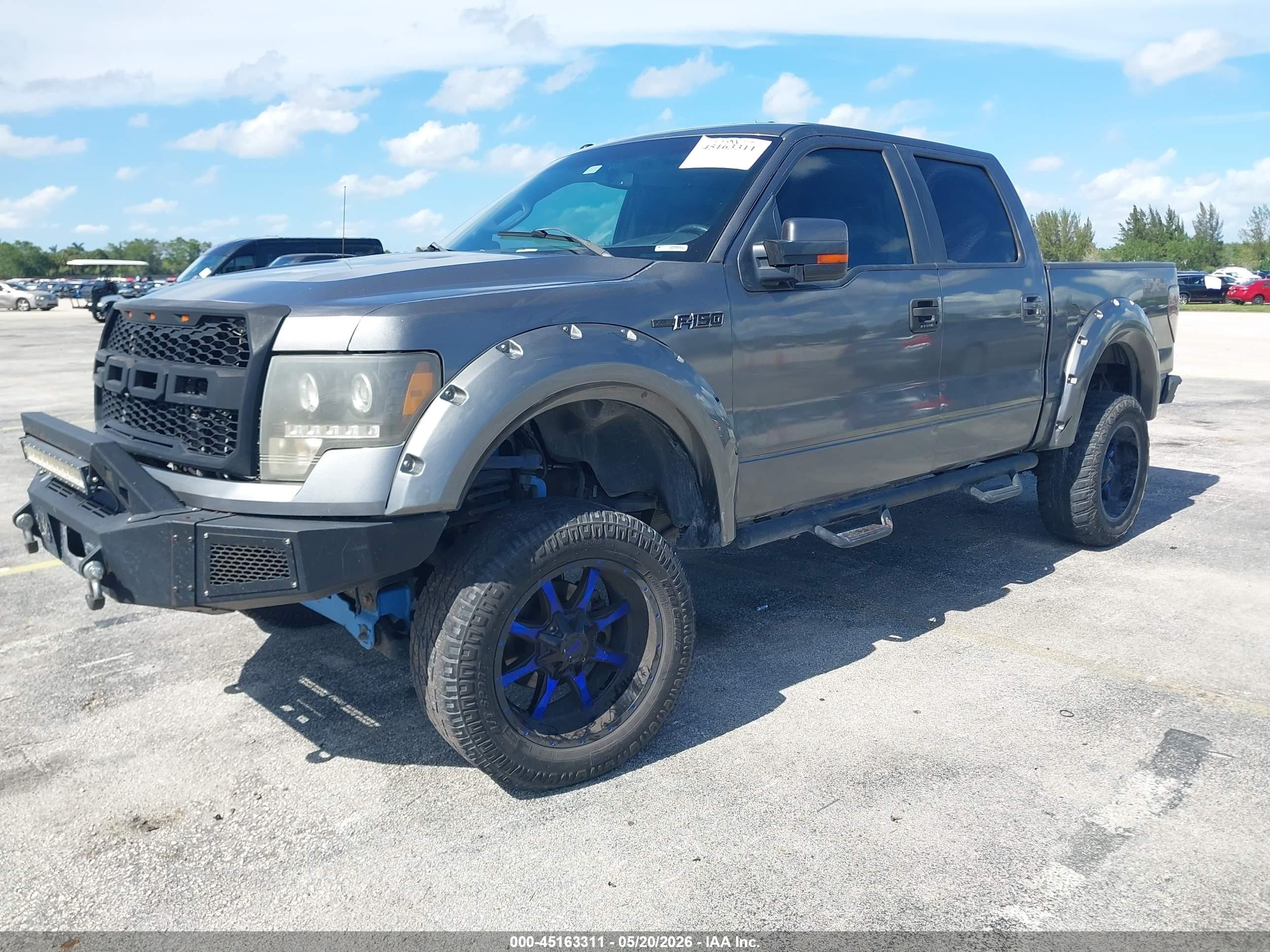2010 Ford F-150 Fx4/harley-davidson/king Ranch/lariat/platinum/xl/xlt Gray vin: 1FTFW1EV8AFD39090
