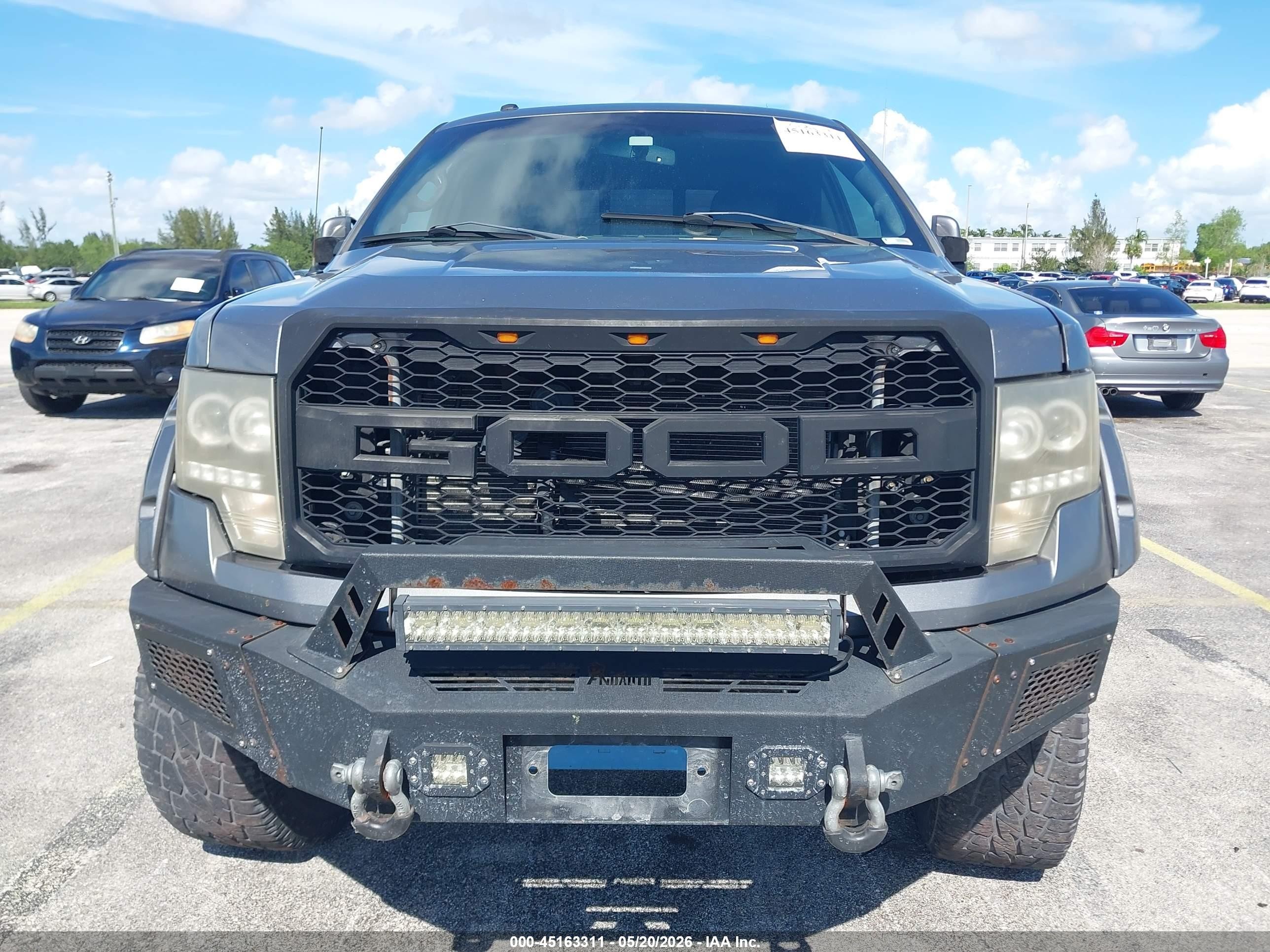 2010 Ford F-150 Fx4/harley-davidson/king Ranch/lariat/platinum/xl/xlt Gray vin: 1FTFW1EV8AFD39090